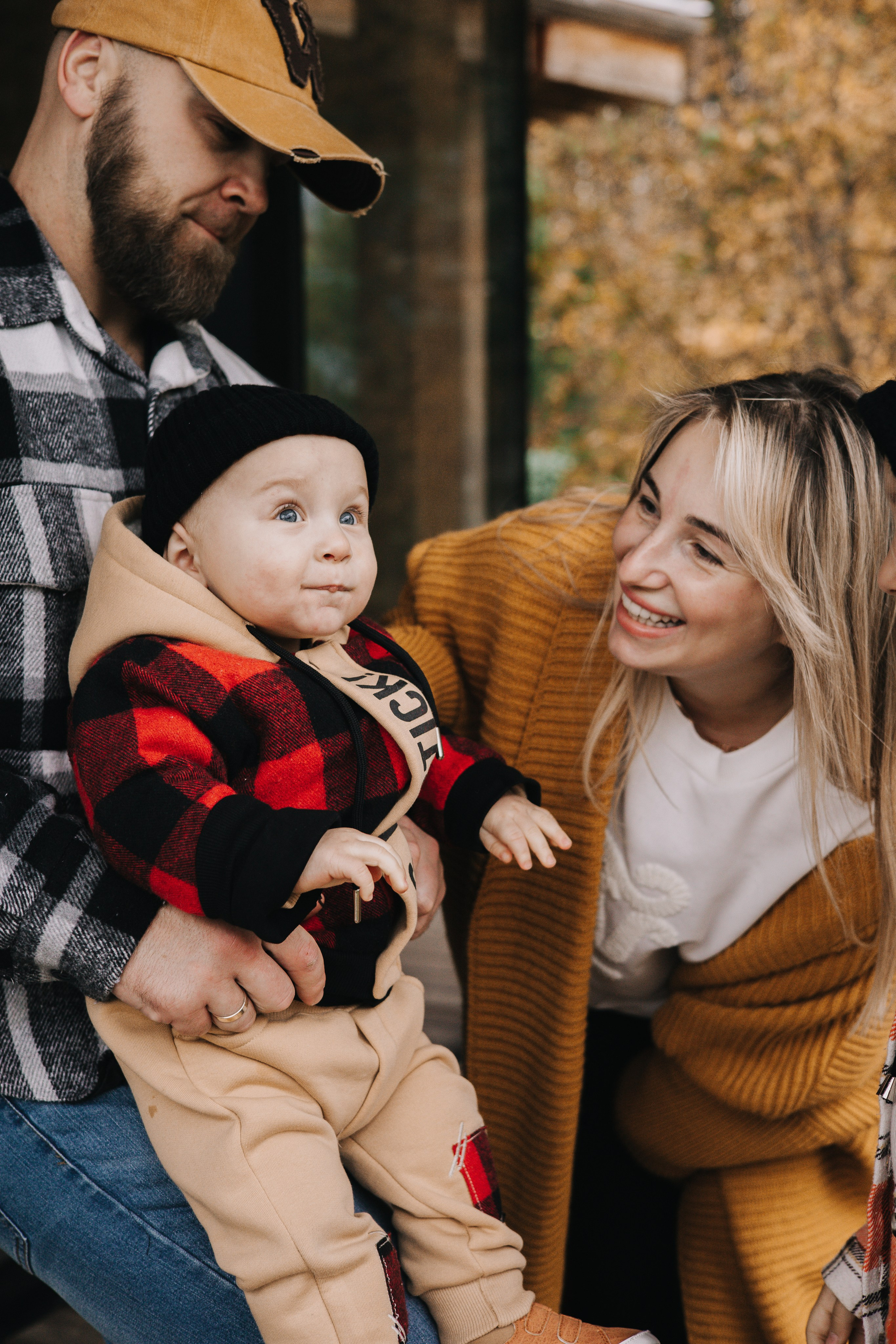 Семейные фотоистории на природе