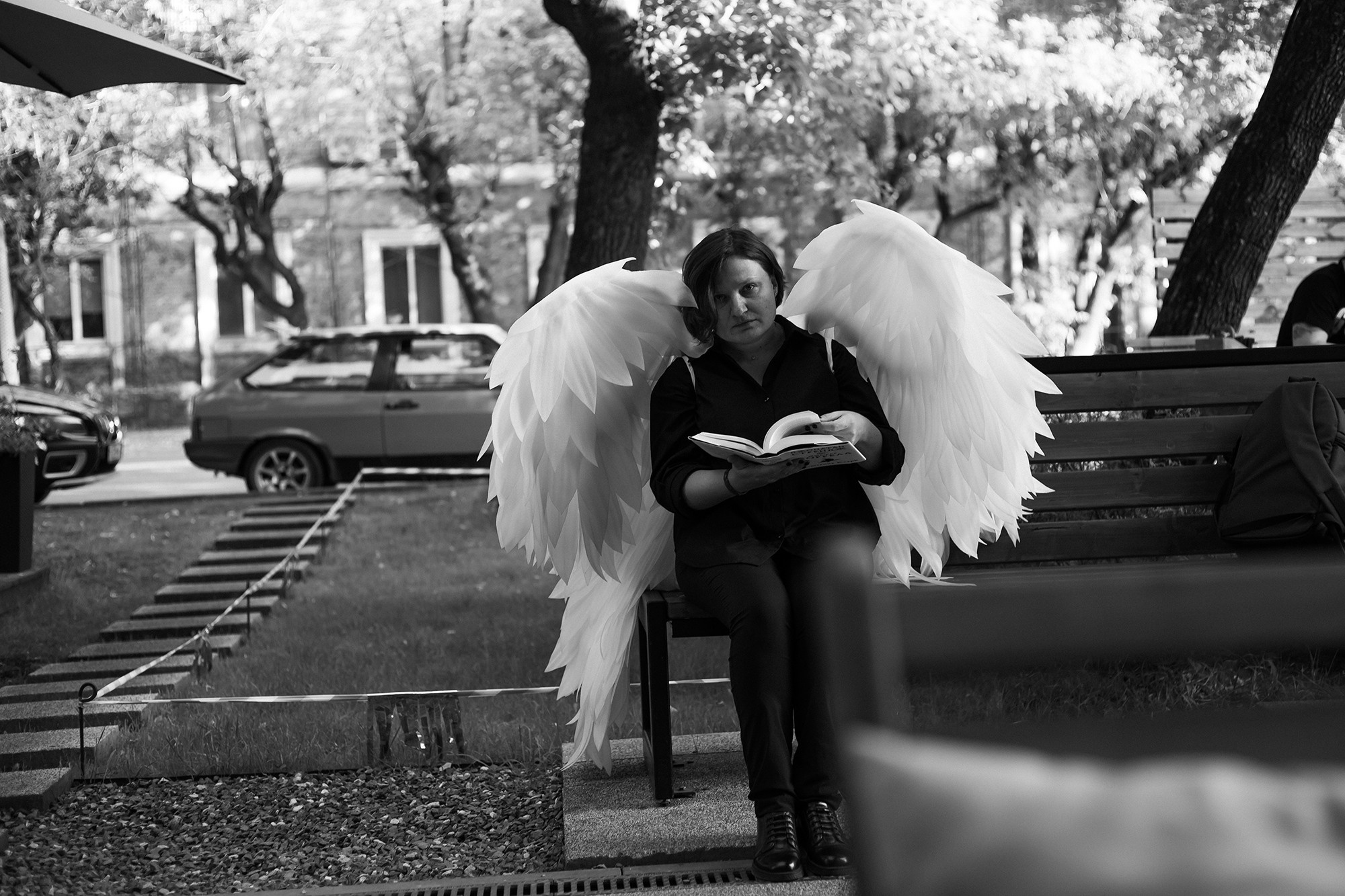 Городские ангелы. Фотограф в Тюмени Даша Михнова. Портреты, фотопроекты, фотодни