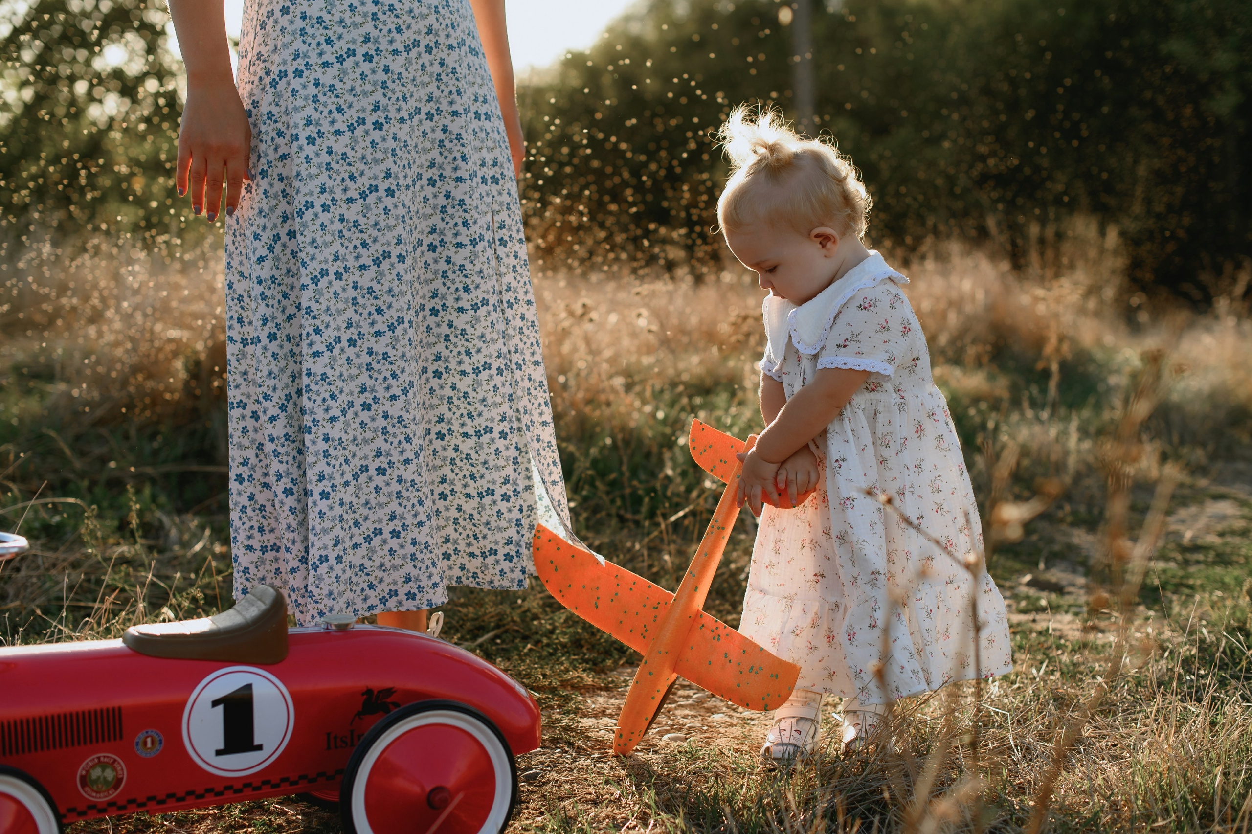 Осенняя история. Мама с дочкой. Фотограф Котова Валентина