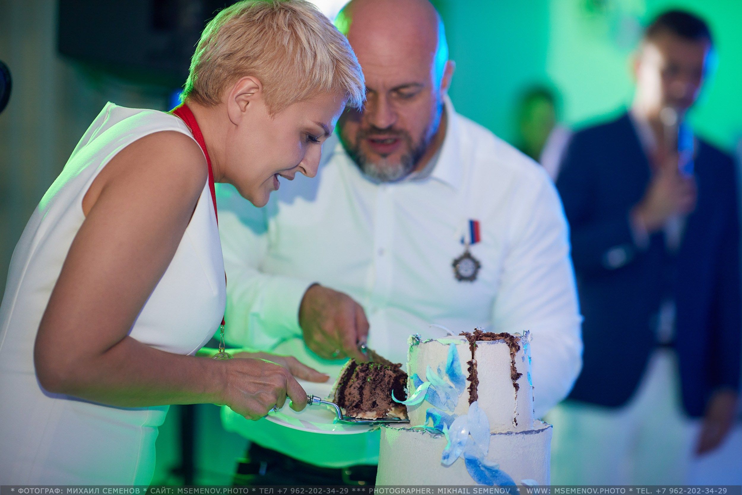 Юбилейная свадьба Григория и Дины!. Photographer for business Mikhail Semenov. Aqua photo studio, photo school