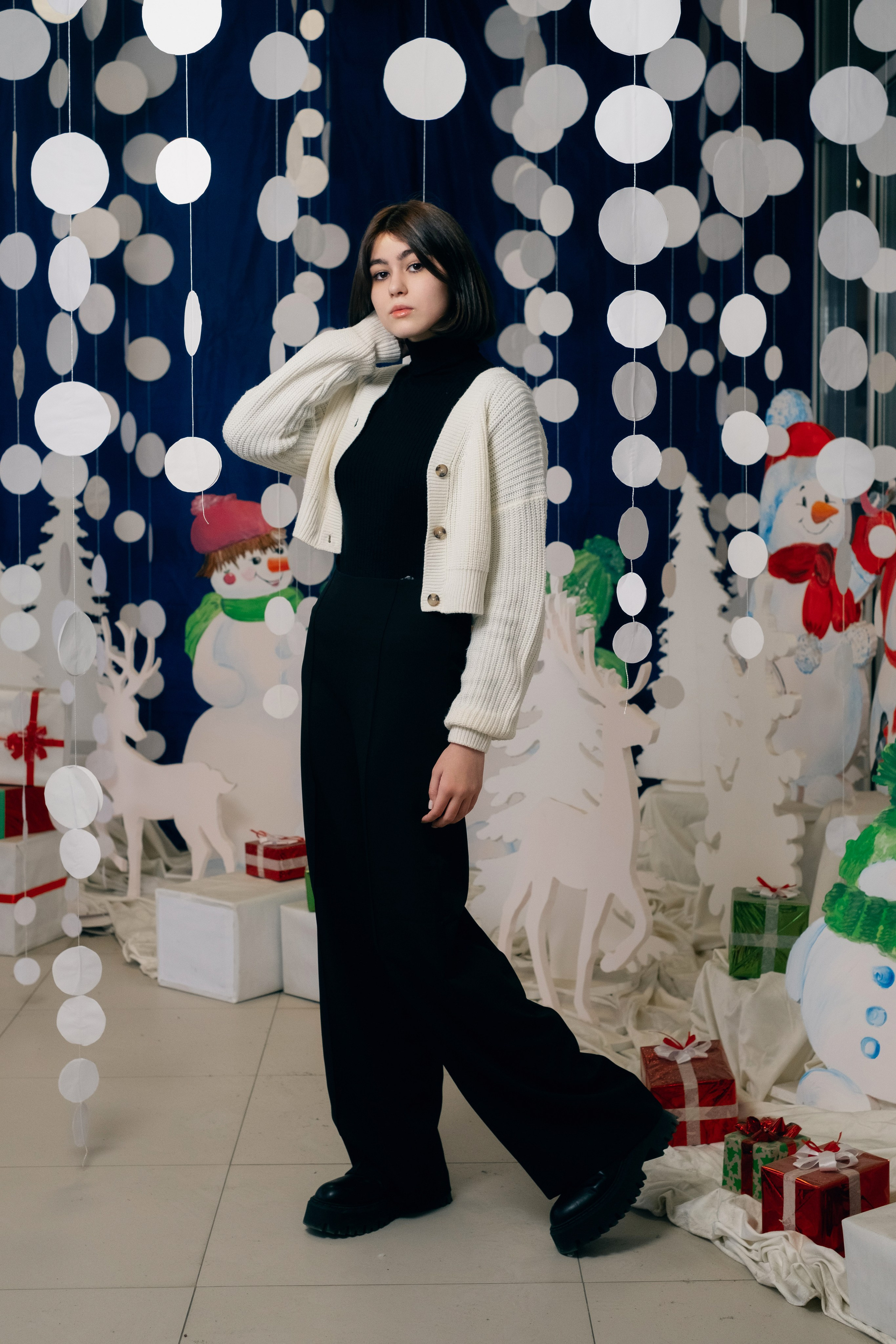 Новогодняя Фотосессия МАОУ СОШ№ 15 8 «Г». Свадебный и репортажной фотограф Денис Ожигин в Краснодаре и Краснодарском крае