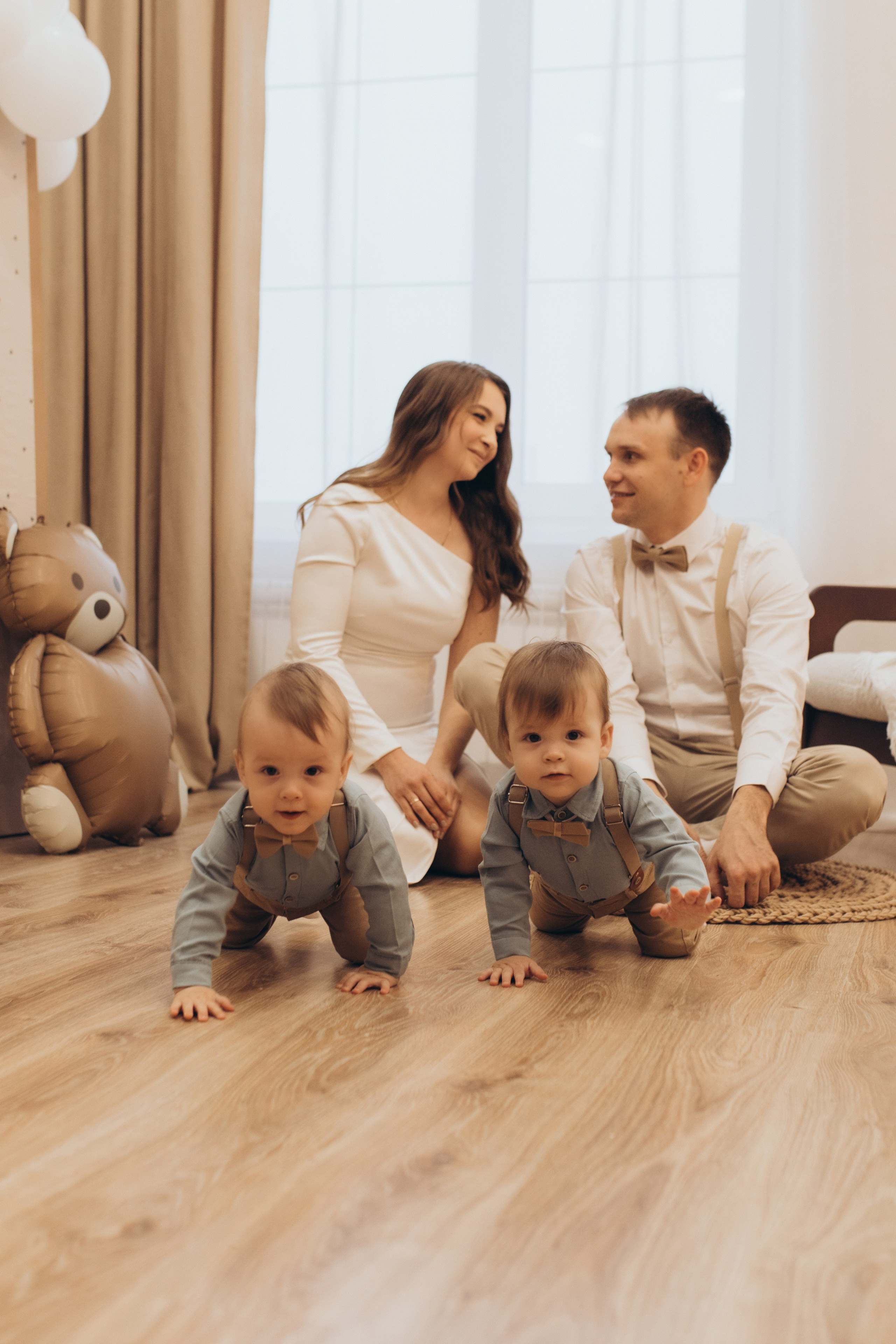 Годовасик Петра и Савелия. Свадебный и семейный фотограф в Белгороде Евгения Курочкина