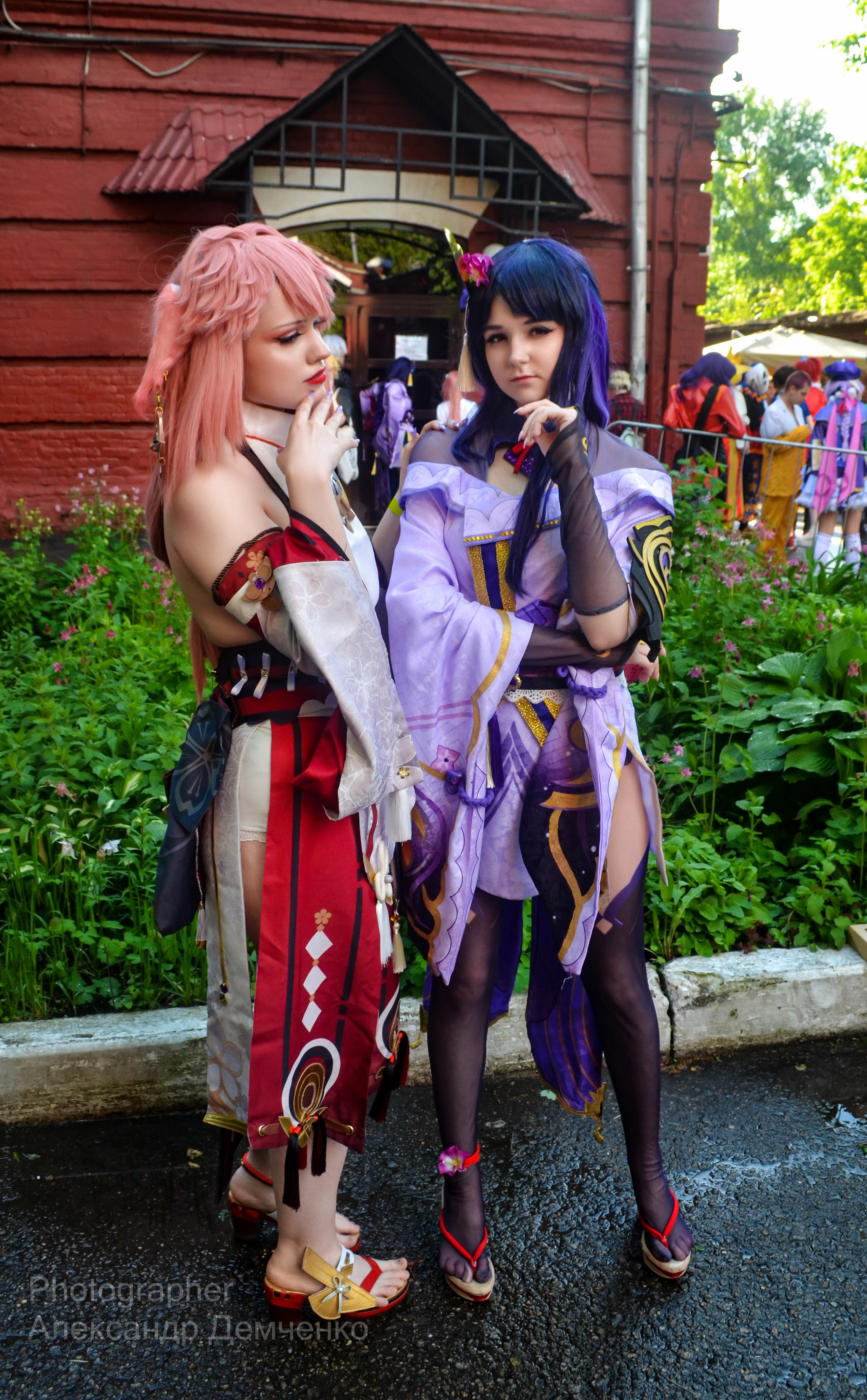 Фотосессия на фестивале косплея Never Party 3.0 в Москва