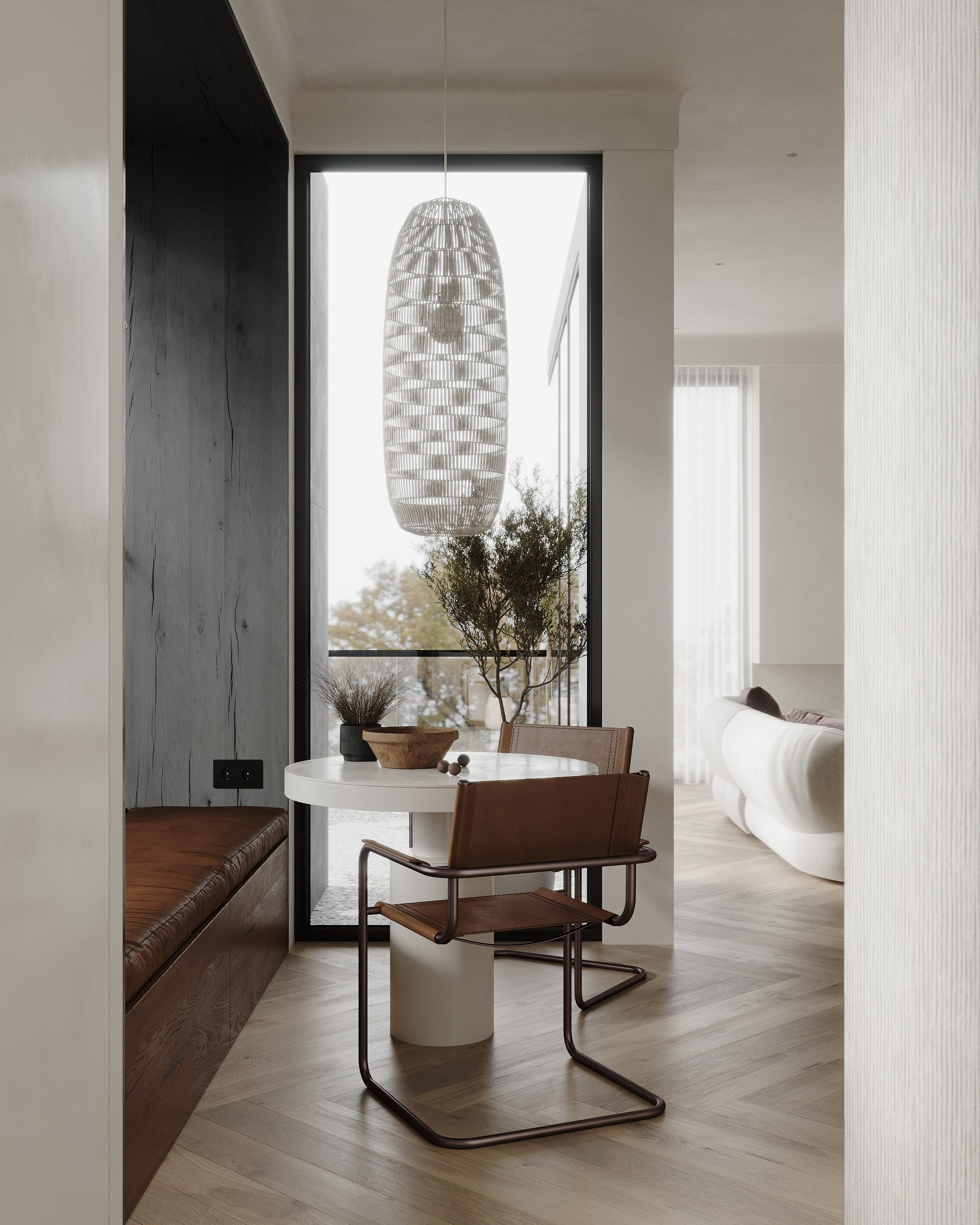 Кухня-гостиная. 3d визуализатор Валерия Романова