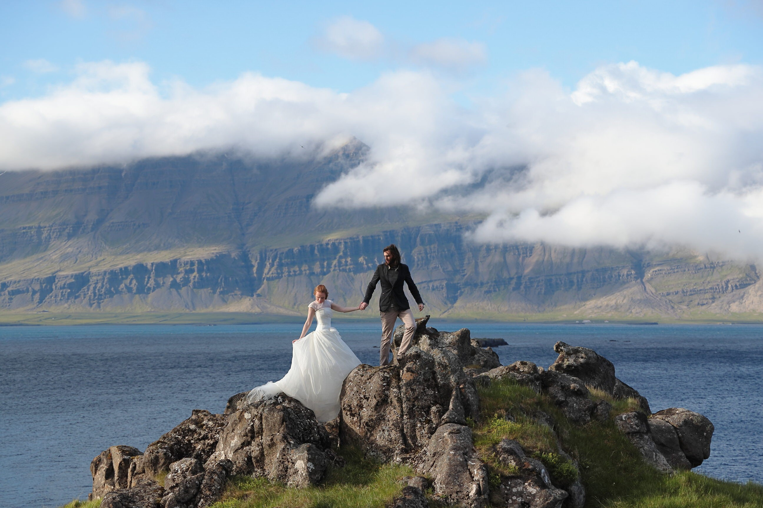 Свадьба для двоих в Исландии. Свадебный фотограф Катя Мухина | Москва