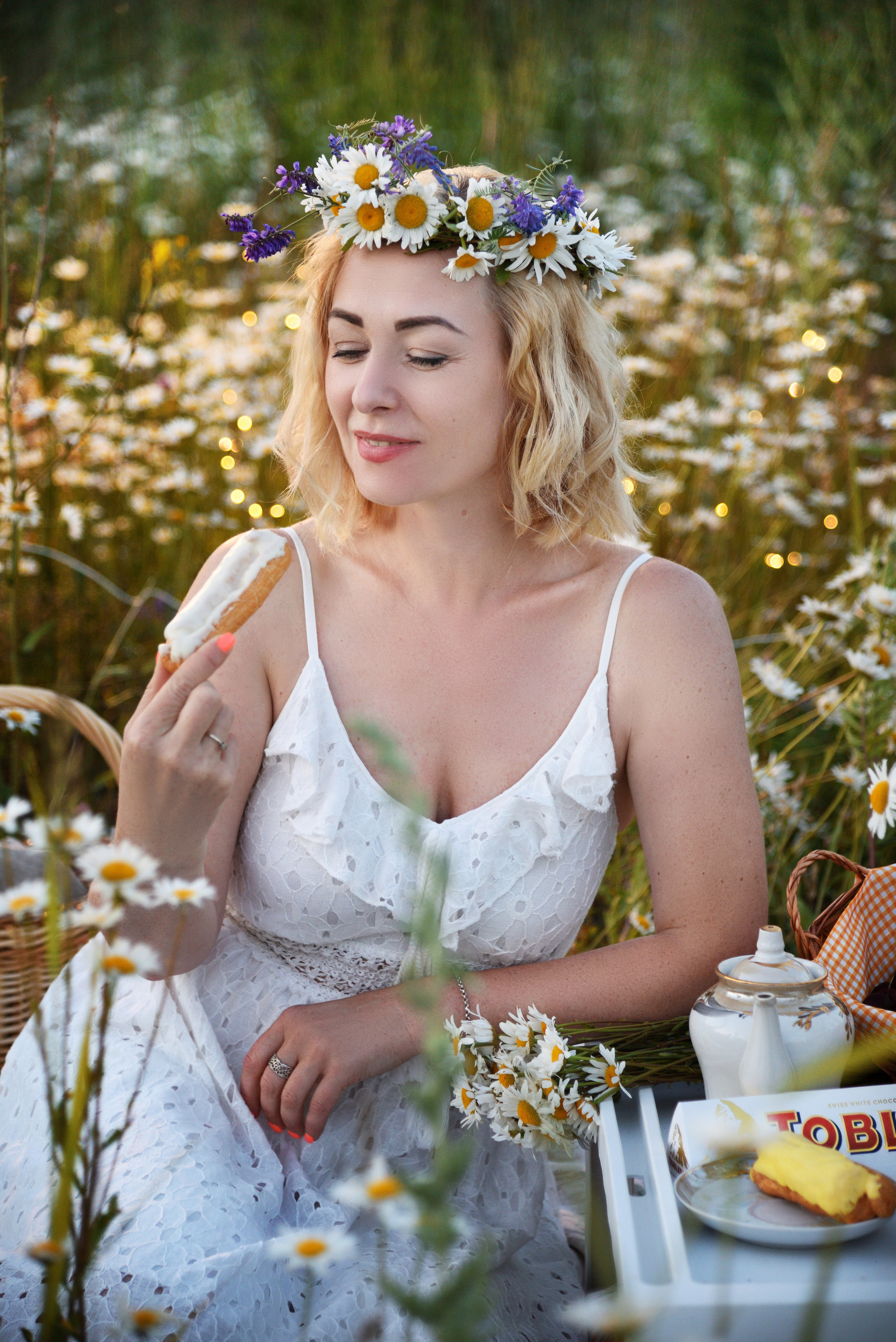 Ромашковый вечер. Семейный и школьный Фотограф Чебоксары