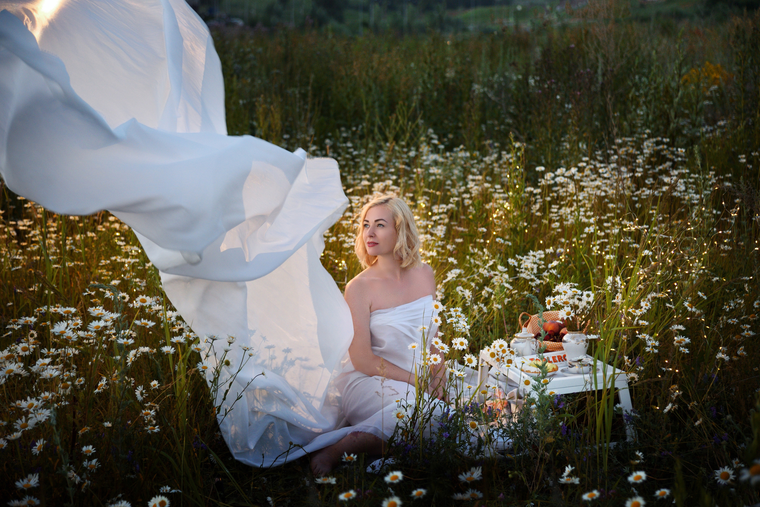 Ромашковый вечер. Семейный и школьный Фотограф Чебоксары