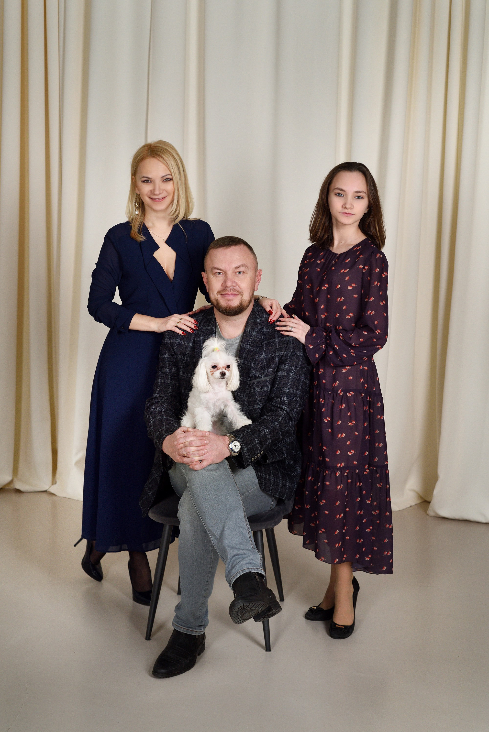 Новогодняя семья. Семейный и школьный Фотограф Чебоксары