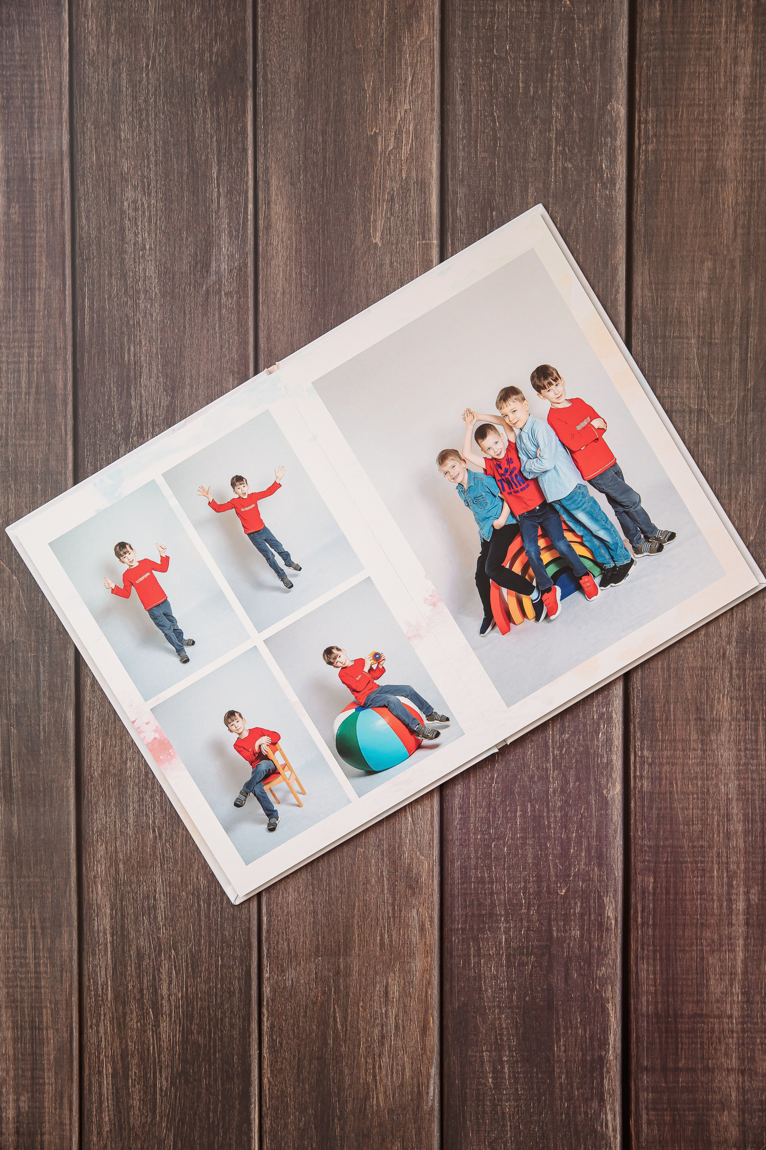 Альбомы дет. сад (макет Акварель). Семейный и детский фотограф в Москве Тихонова Ксения