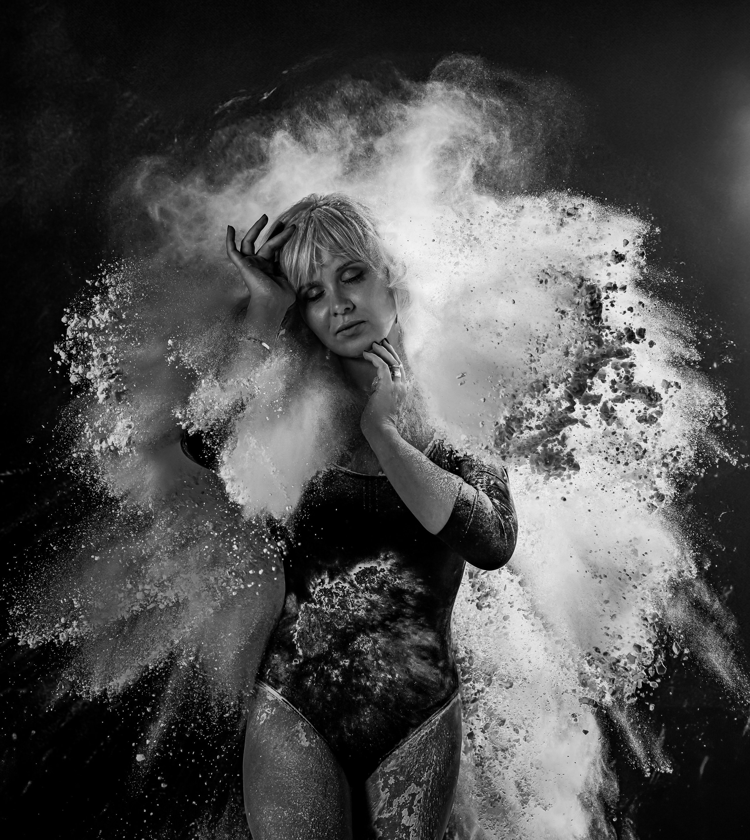 Фотопроект с мукой. Профессиональный фотограф в Москве Марина Григорьева