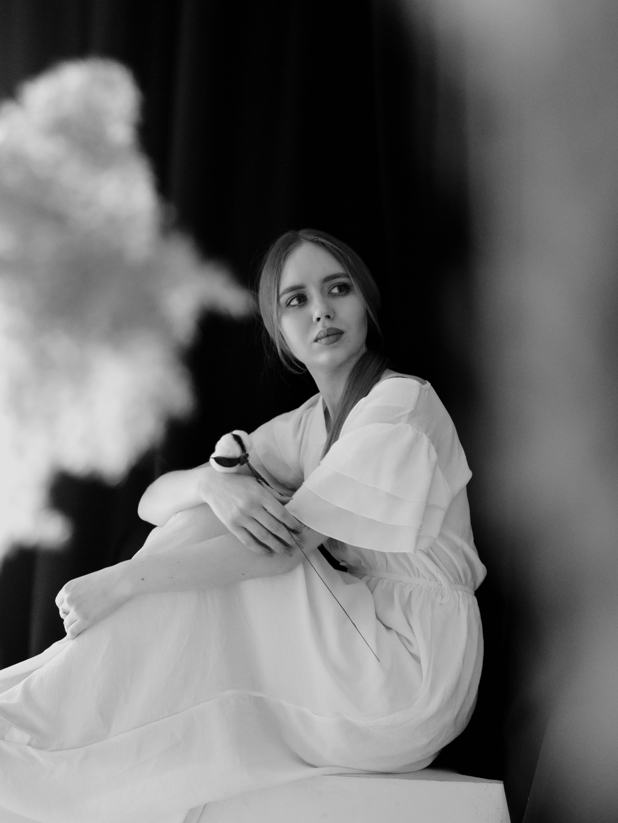 Женская фотосессия в студии. Маруся Машкова • Фотограф в Москве