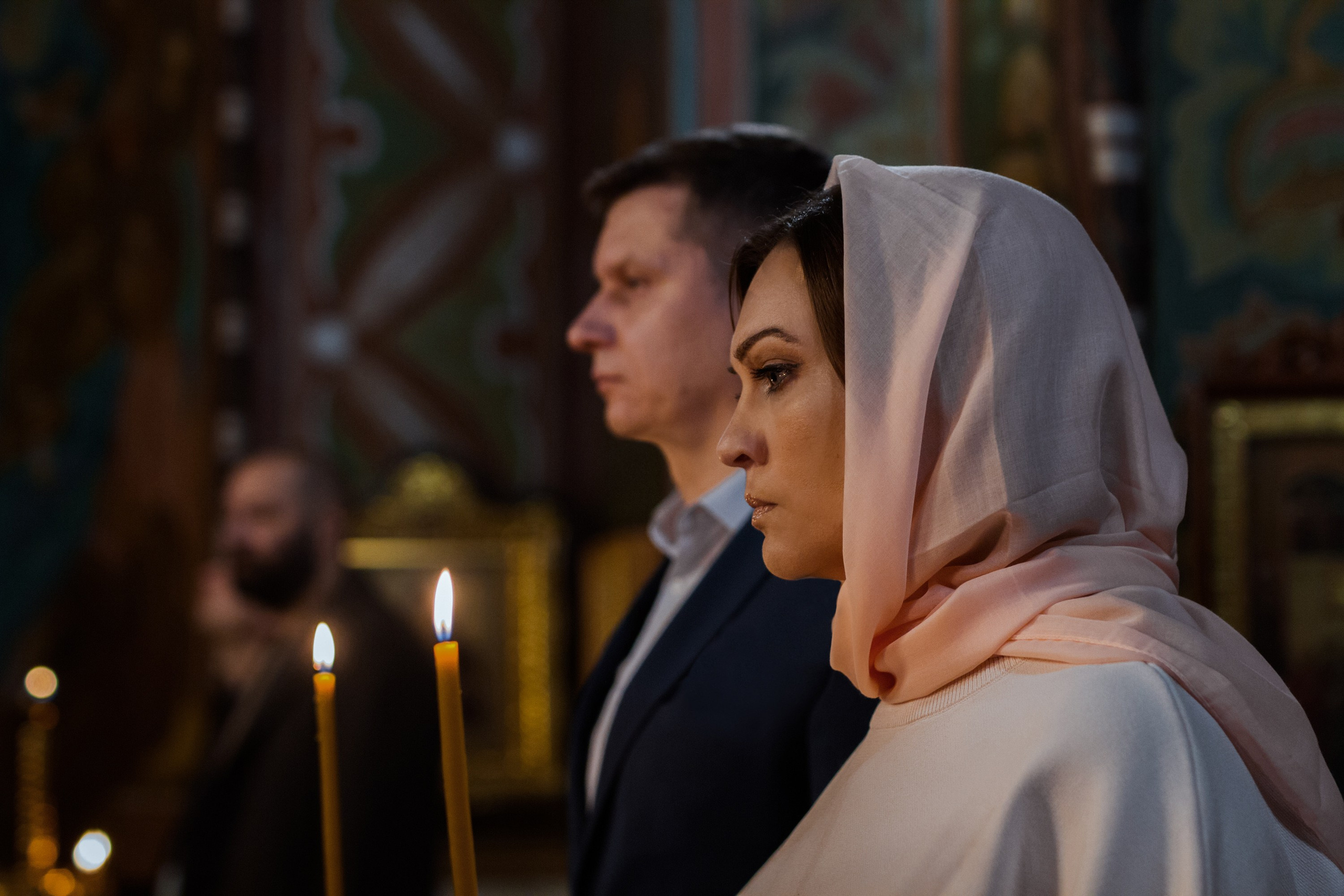 Венчание в храме Петра и Павла в Петергофе. Контент- фотограф, рилсмейкер в Санкт- Петербурге Елена Грие