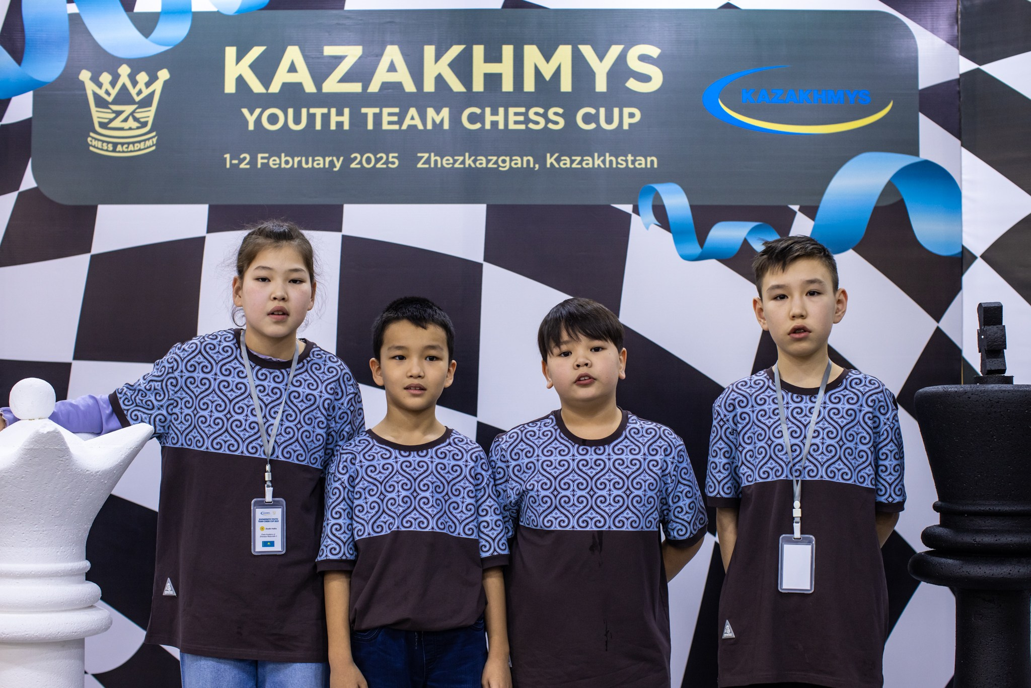 2025.02.02 KAZAKHMYS Youth Team Chess CUP 2025 — Day2_Teams. Фотограф Анна Штурман (репортажная съёмка любых событий и мероприятий) Anna Shtourman photographer