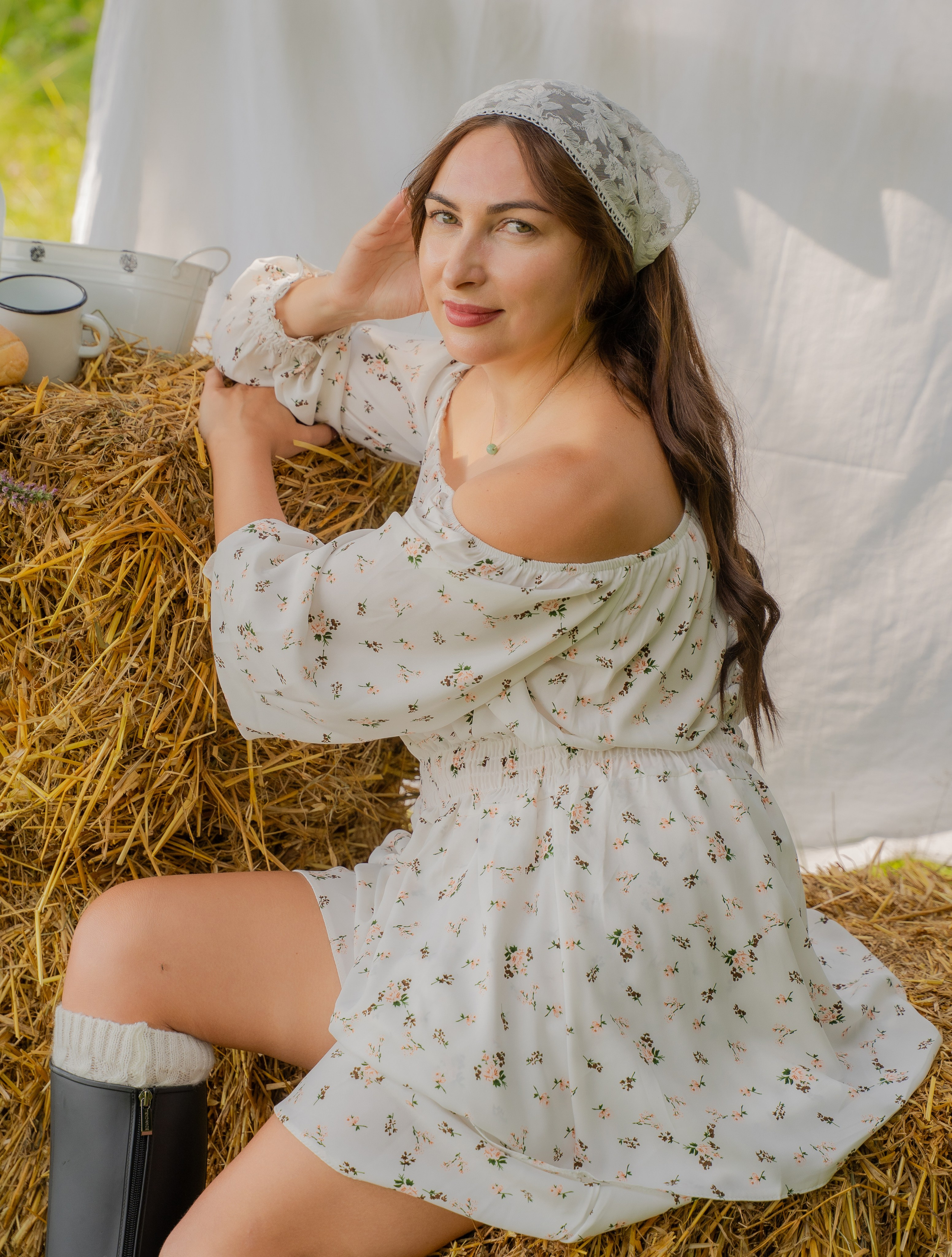 Фотосессия на природе «прачка»