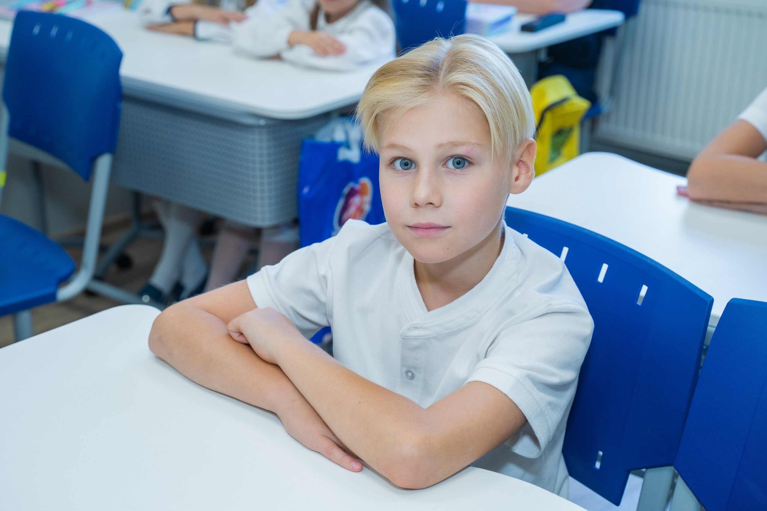 1 сентября в частной школе