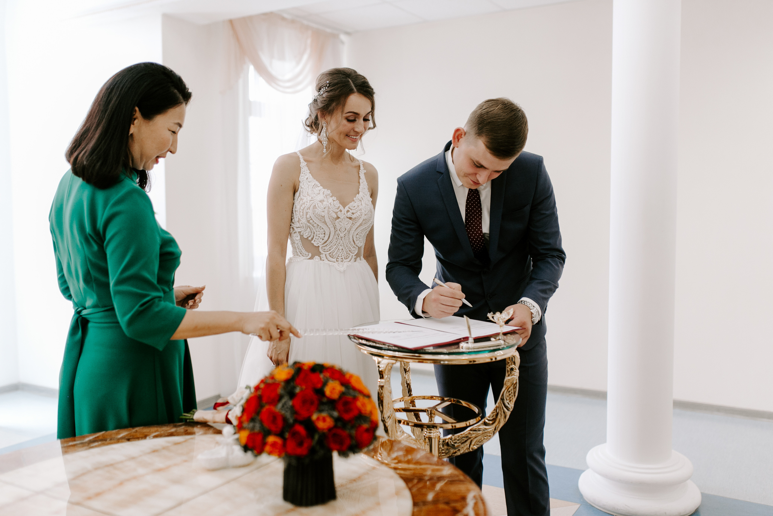 Лена и Денис. Свадебный фотограф в Москве Арчылан Николаев