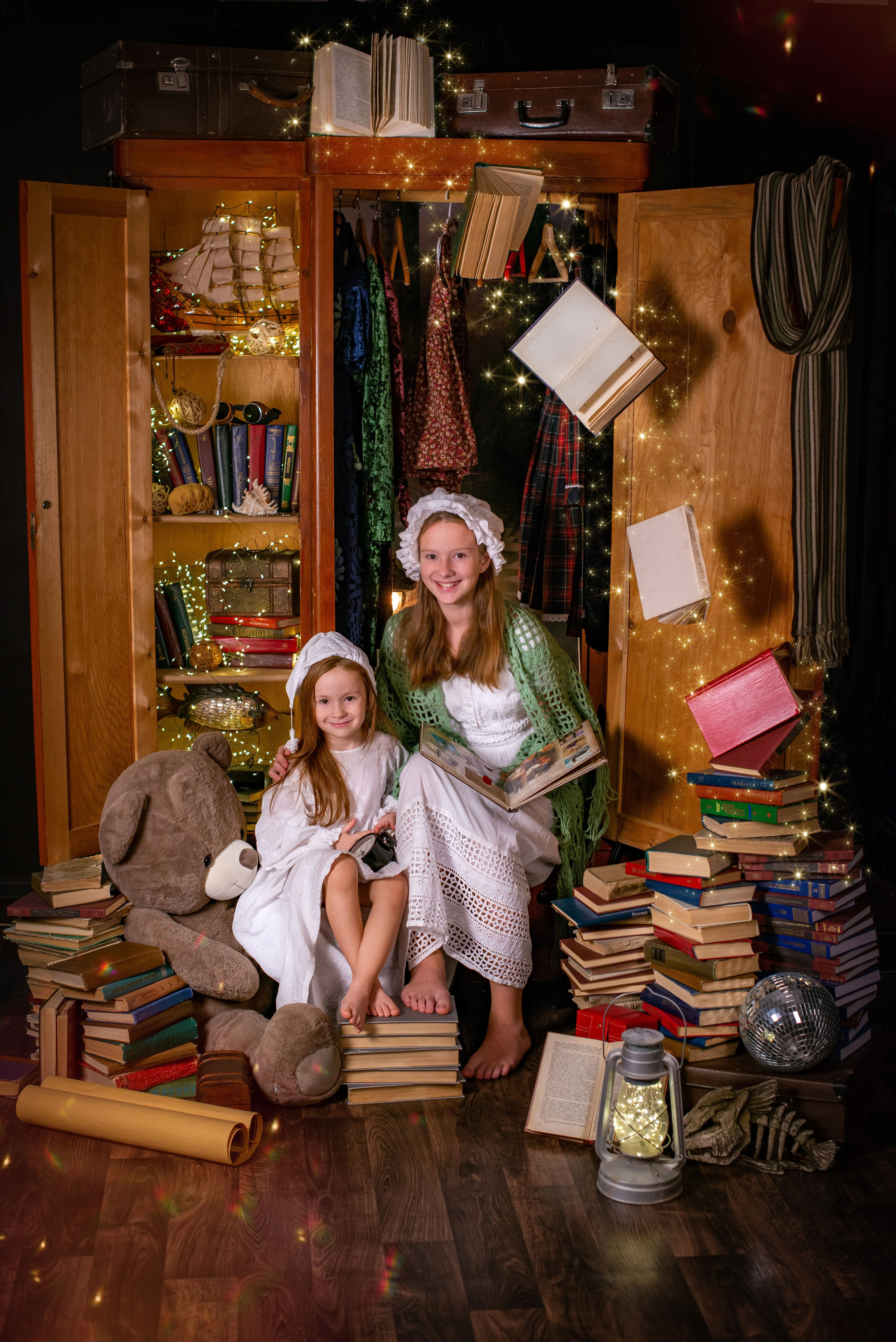 Волшебный шкаф. Татьяна Гойда портретный и семейный фотограф Ленск. Выпускные альбомы