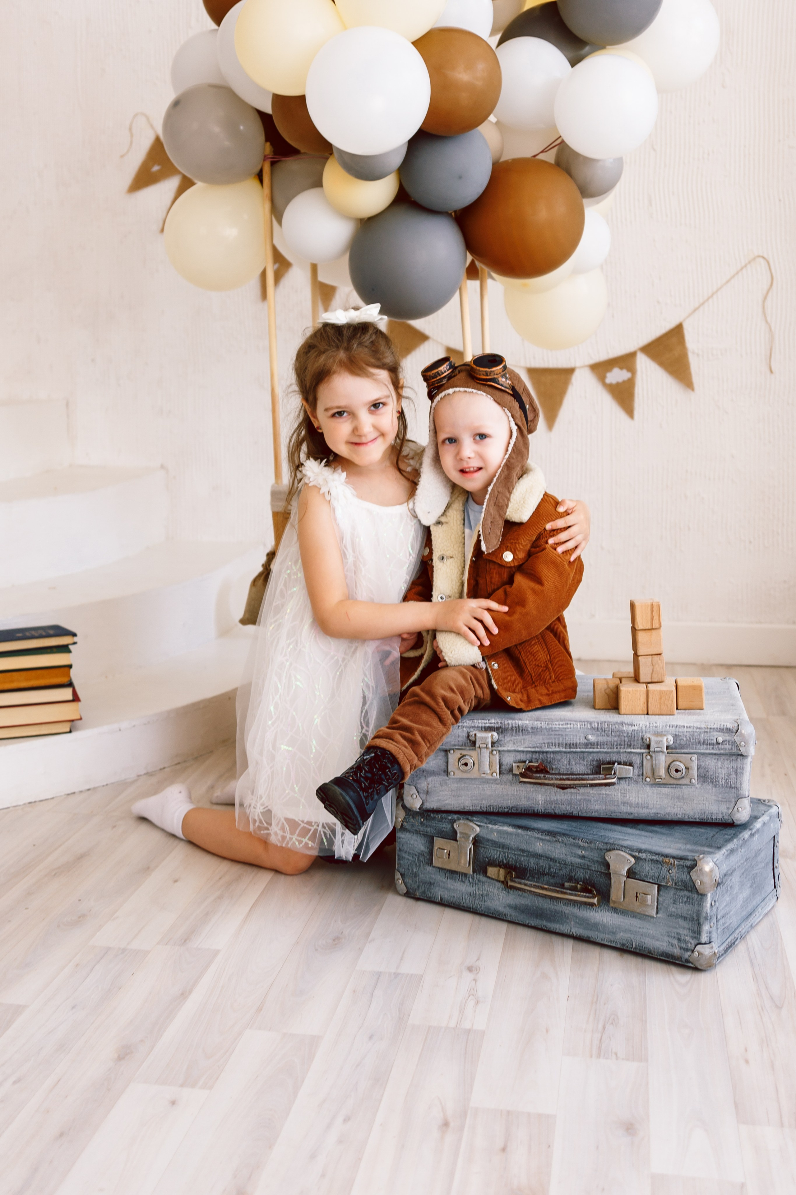 Фотодень «на воздушном шаре» № 1. Фотограф новорожденных Тверь Диана Муляева