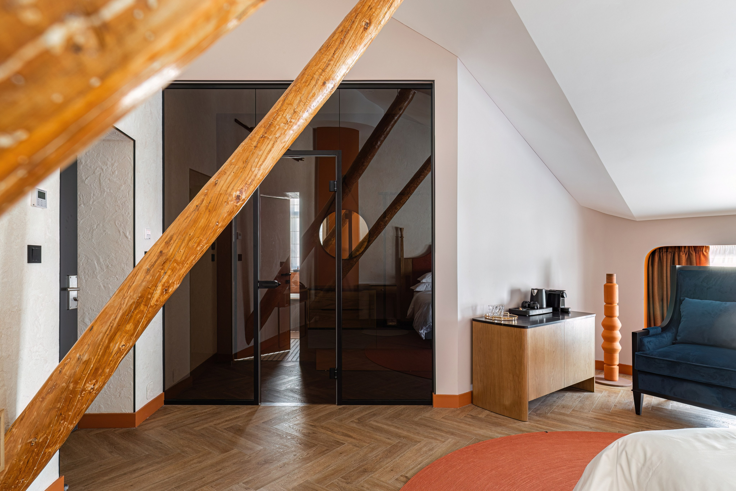 Гостиница «Чарушин», г. Киров. Дизайнер Ольга Атнагулова. Иван Благушин. Интерьерный и архитектурный фотограф в Москве и Санкт-Петербурге