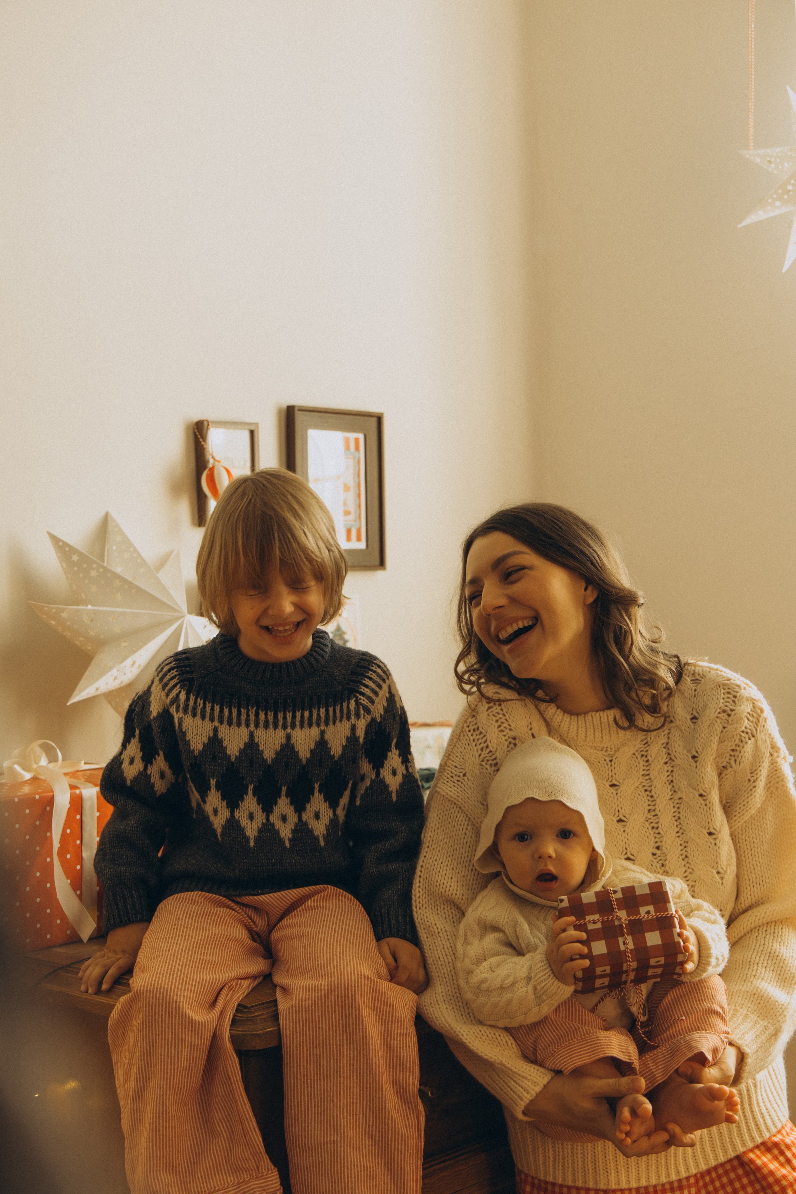 Теплая новогодняя история. Семейный фотограф в Москве Лоншакова Кристина