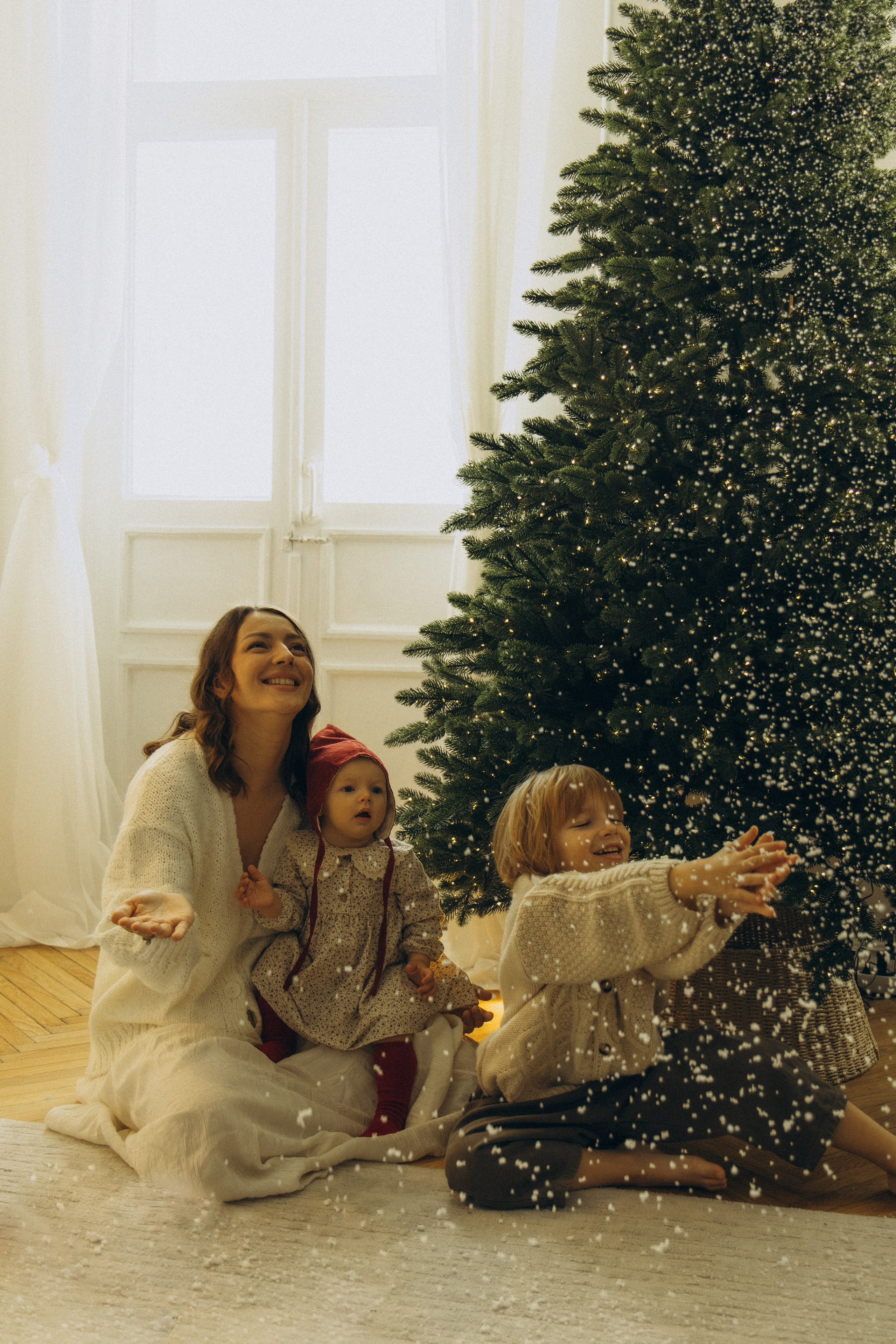 Теплая новогодняя история. Семейный фотограф в Москве Лоншакова Кристина