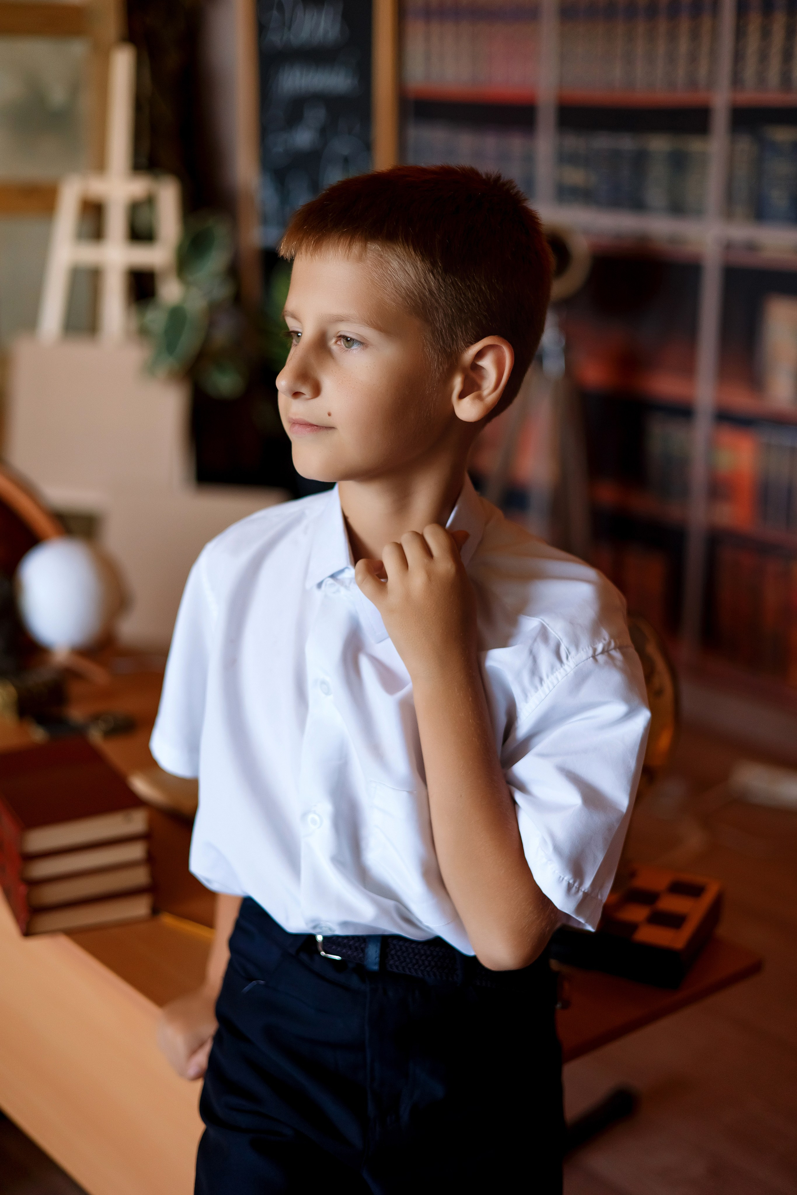 4 класс фотосессия в фотостудии. Фотограф Любовь Корниенко, Примоский край