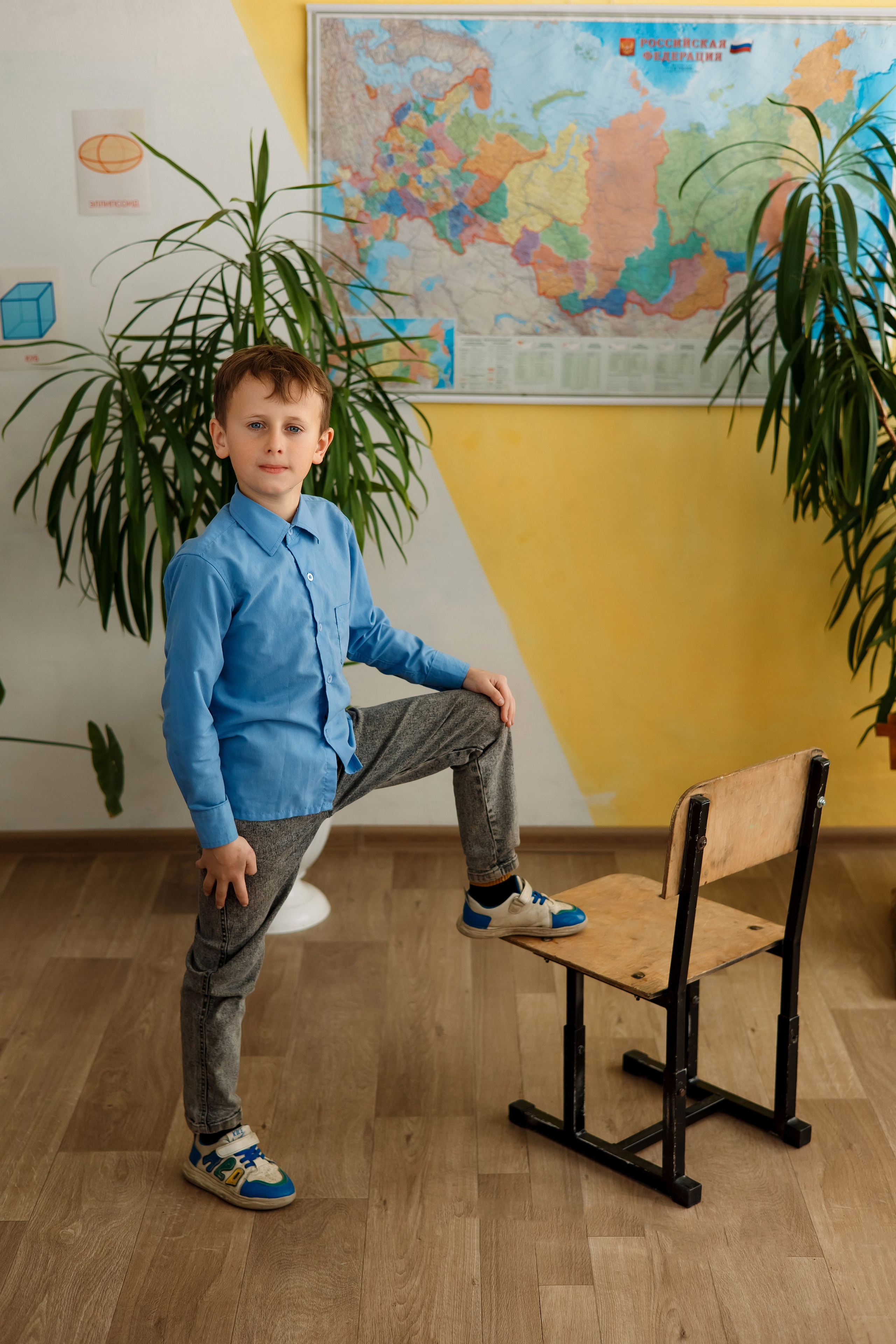 4 класс с. Барабаш. Фотограф Любовь Корниенко, Примоский край