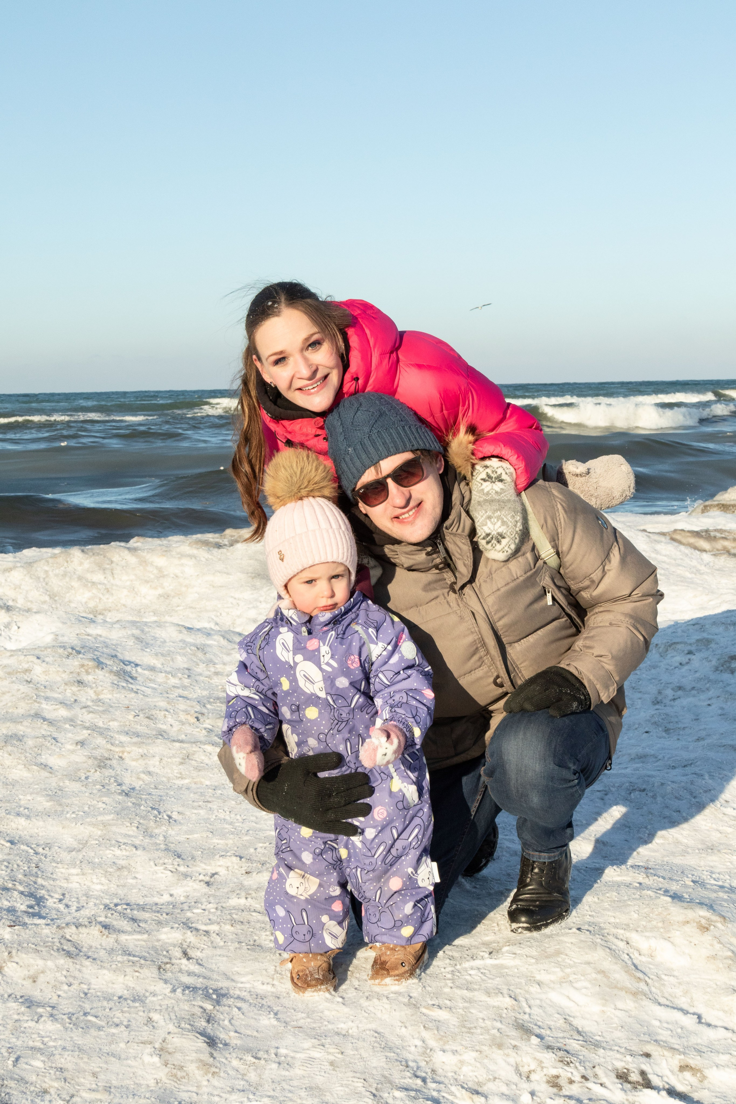 Такой снежный Зеленоградск. Fotografin in Zelenogradsk Liana Sopina