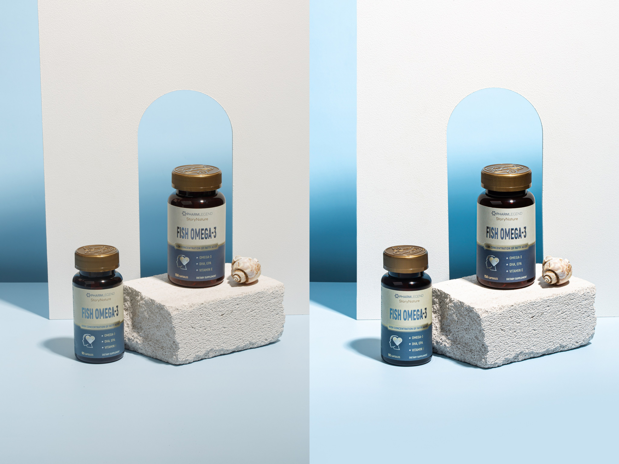 Ретушь фотографий витаминов и БАДов | Студия SVITHART