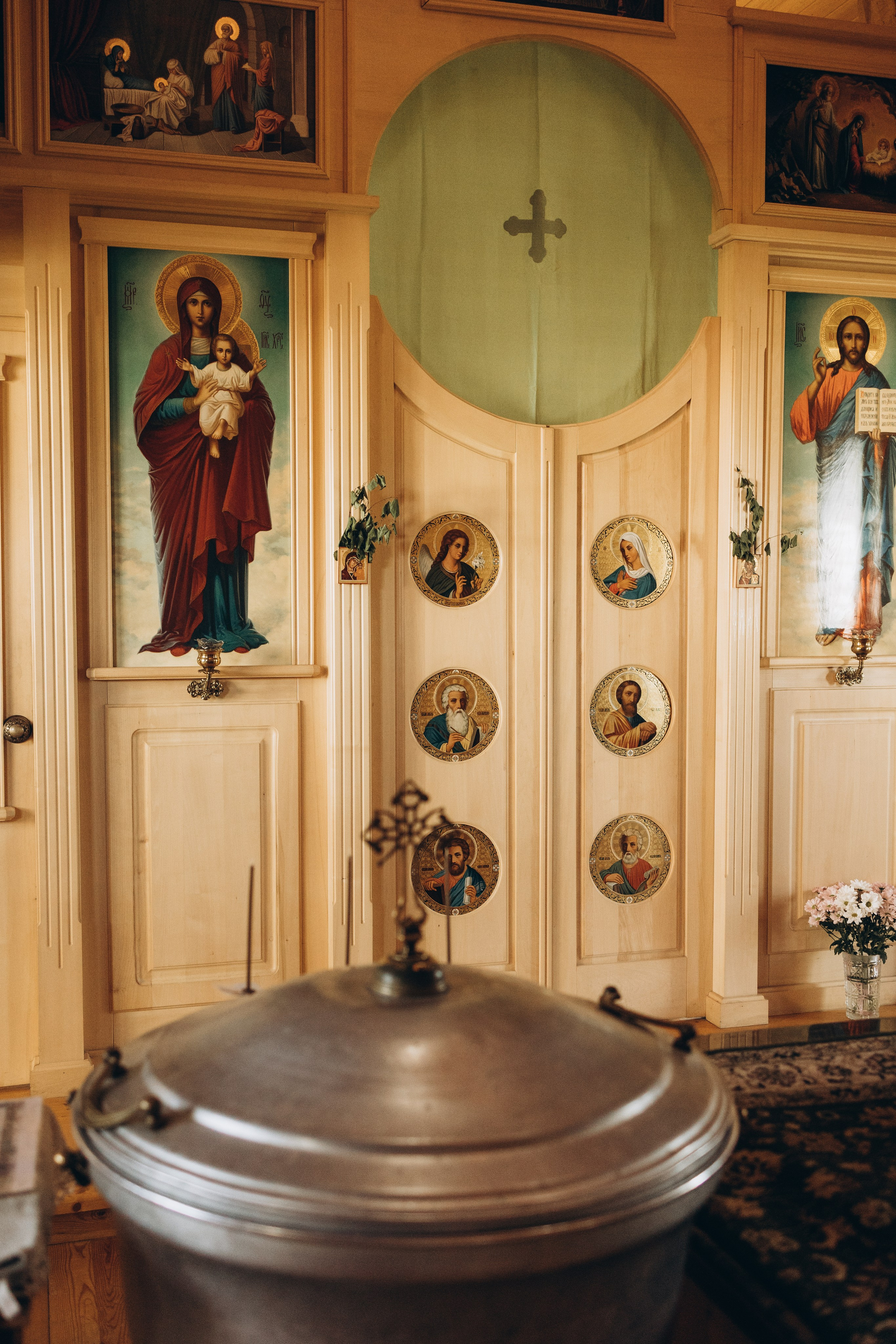 Крещение Егора. Семейный фотограф в Москве Виктория Ястребинская