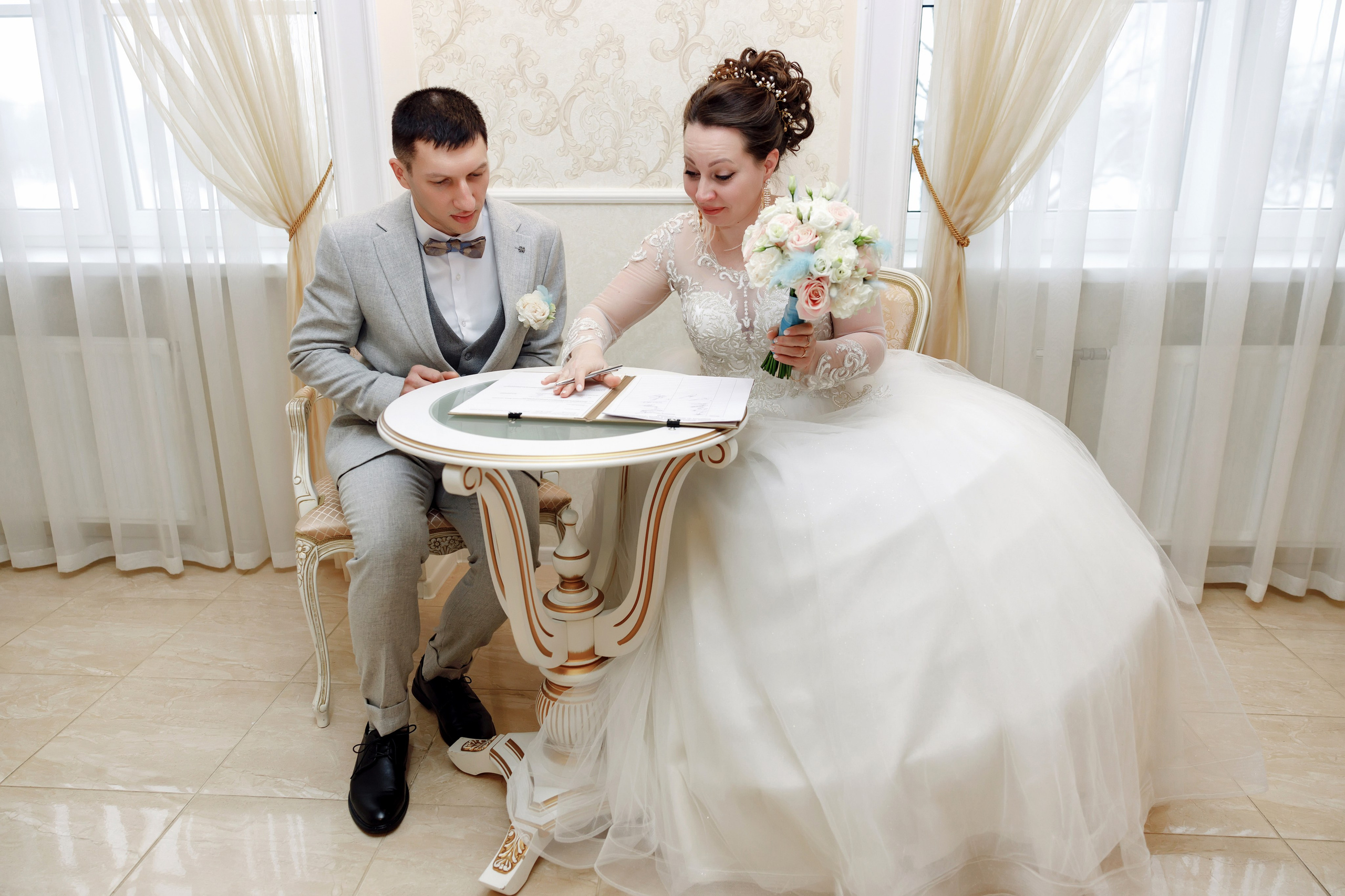 Зимняя свадьба Петергоф. Фотограф в Санкт-Петербурге Знаменская Ирина