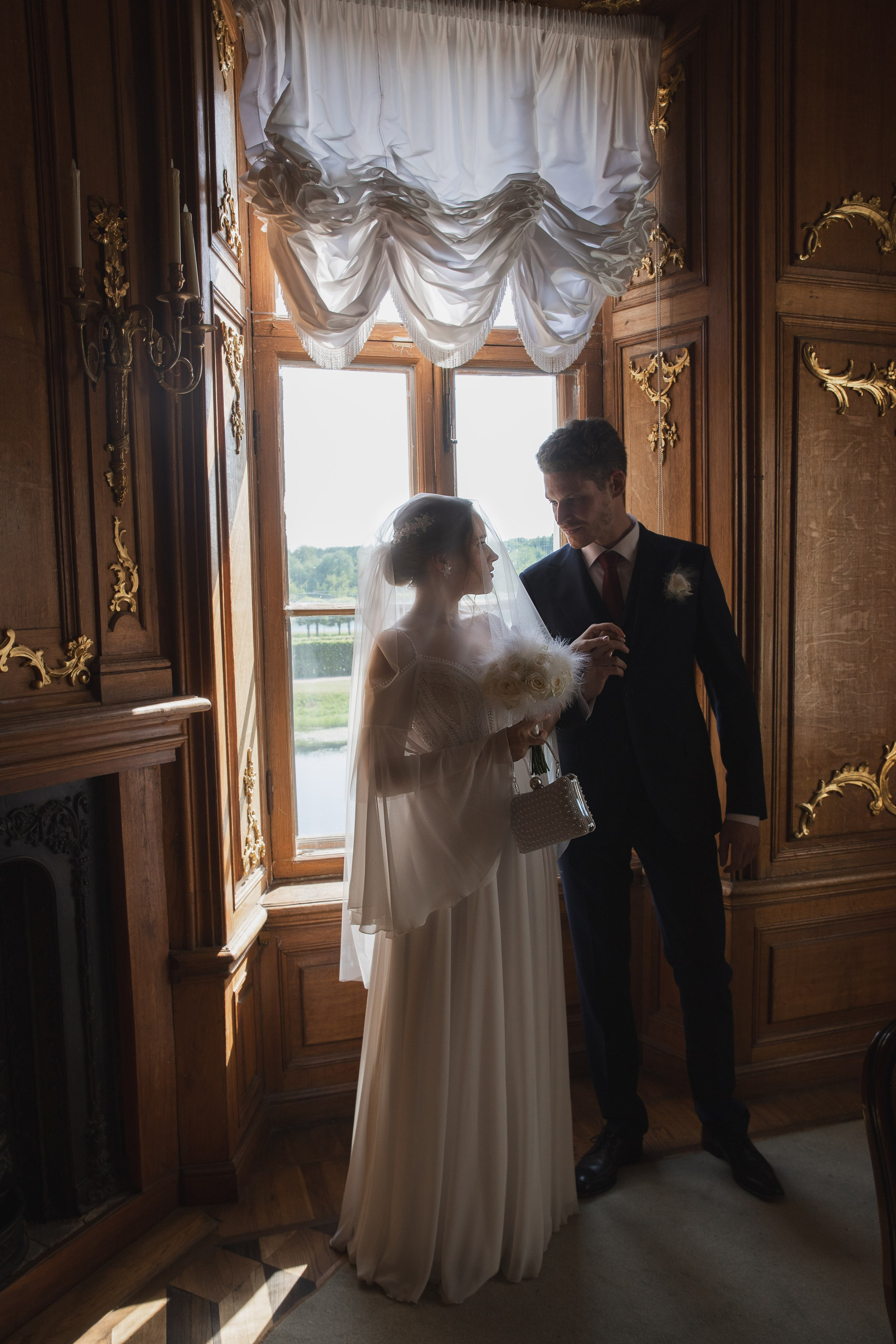 Летняя свадьба в Кусково. Свадебный и портретный фотограф в Москве Мария Кравченко