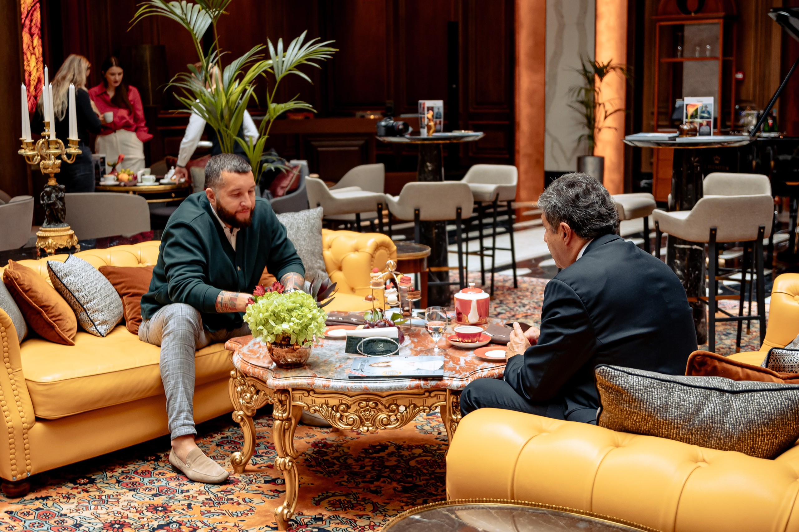 Интервью с Послом Эквадора и Генеральным редактором ФБЖ «Авторский проект». Свадебный/Портретный фотограф снимаю в Москве