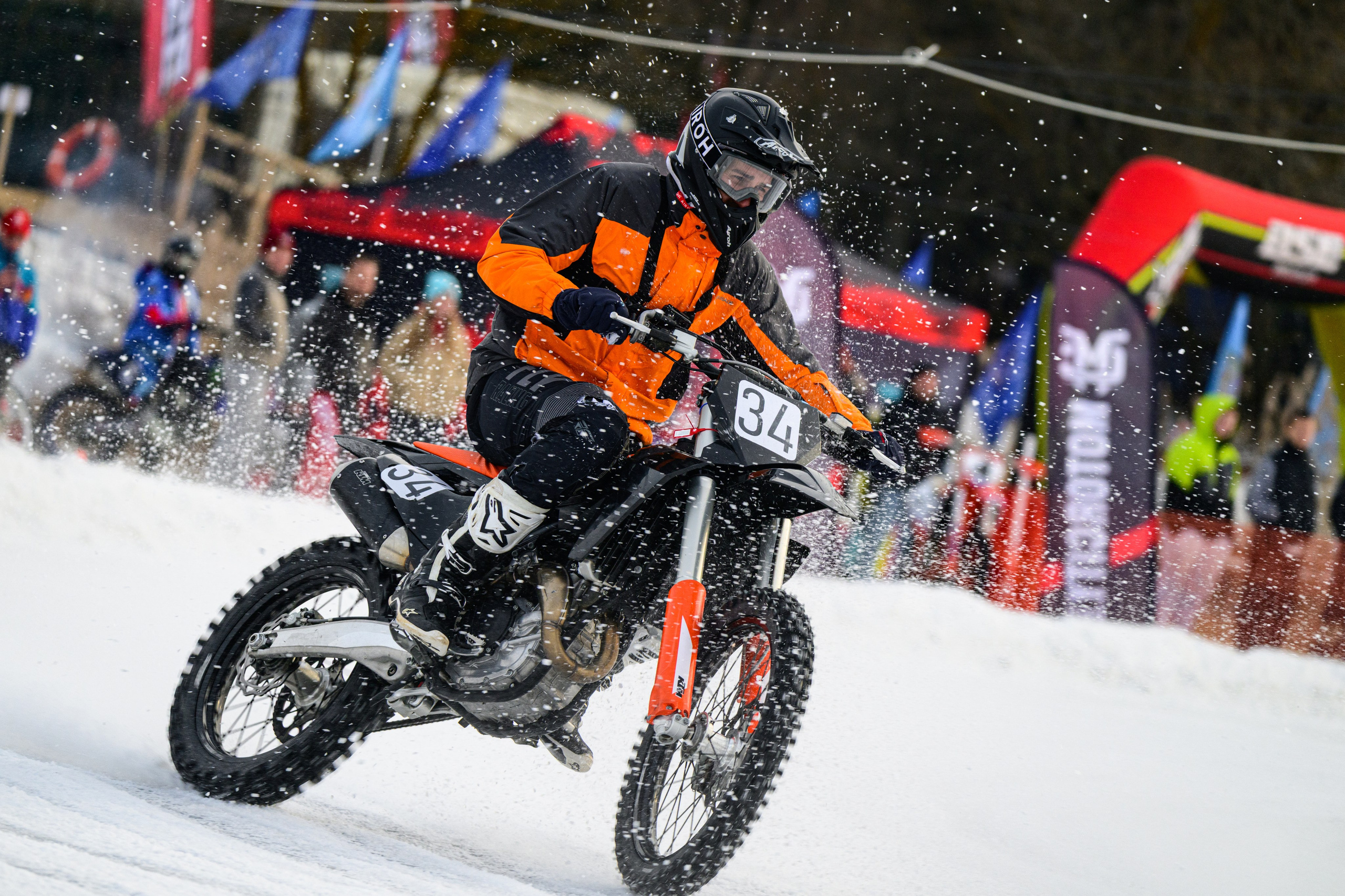 КУБОК МФР по мотокроссу на льду MX-SPEEDWAY, Анархия Рейсинг, Анатолий Ушаков, Мотокросс, Спидвей, Мотогонки, фотограф Антон Медведев, icoguar, Крылатское