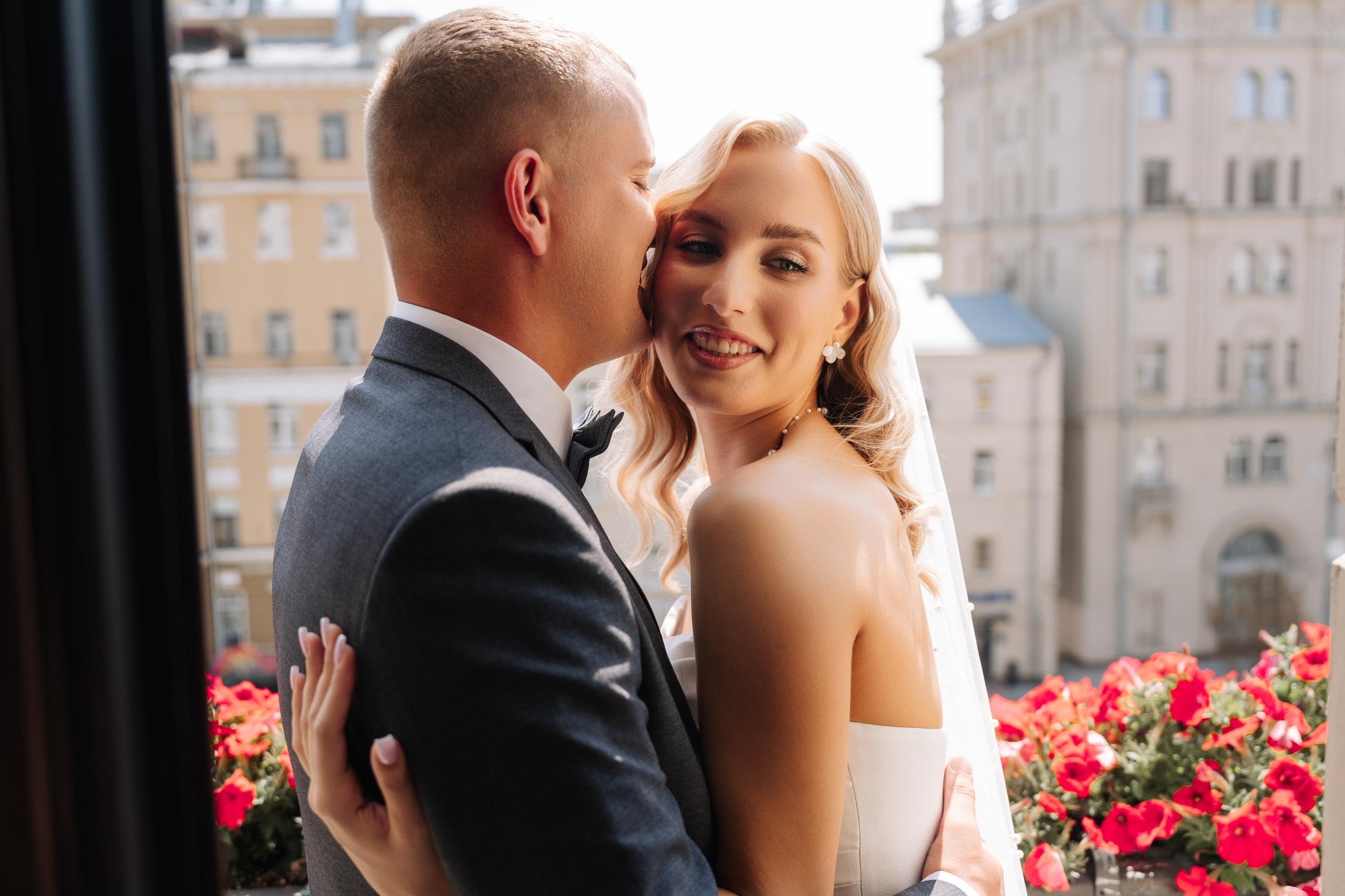 Свадебная фотосессия в Москве, регистрация в Кутузовском ЗАГСе Москва. Свадебный фотограф в Москве Анна Полушина
