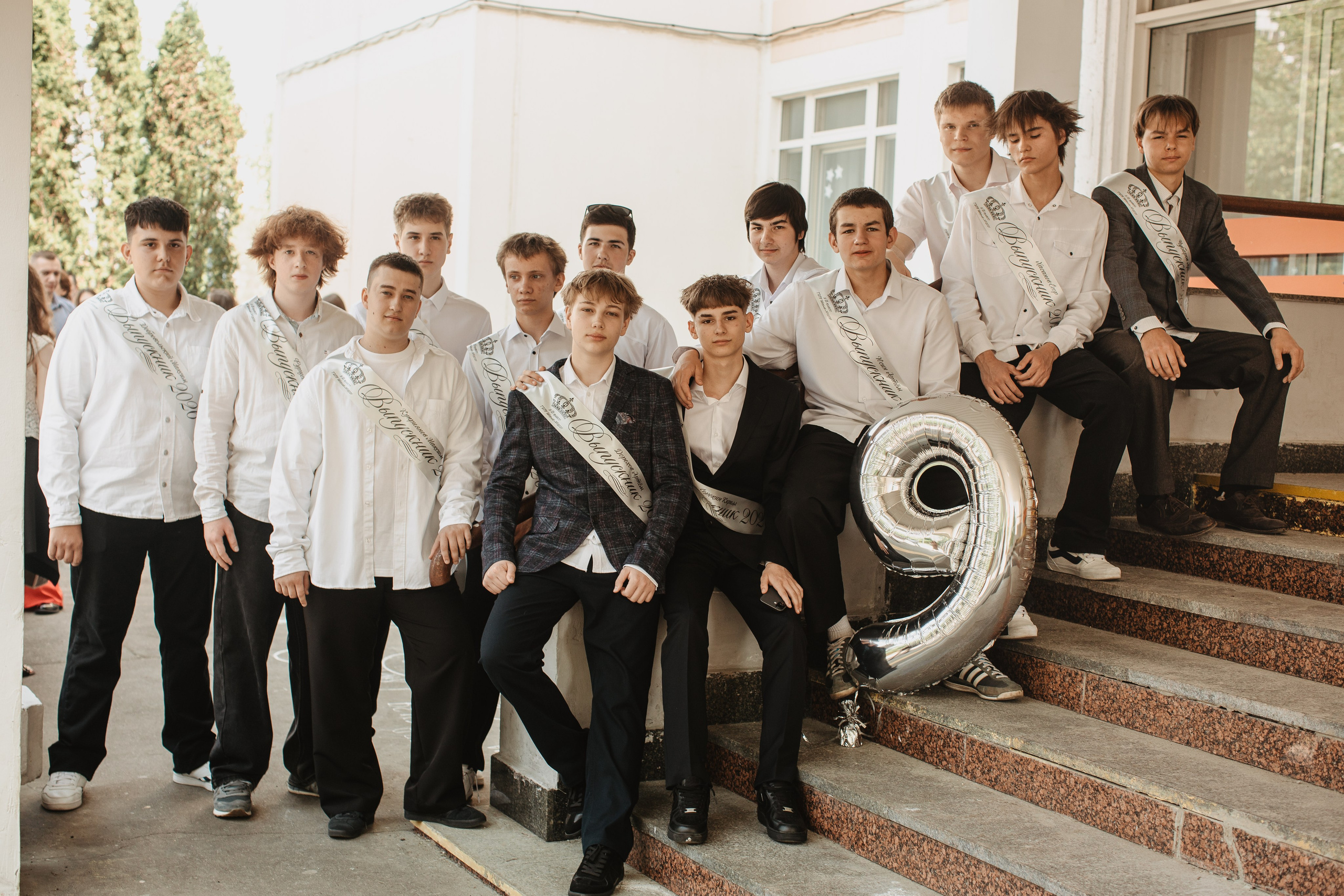 Последний звонок 9В. Новая глава жизни. Свадебный фотограф в Москве Медведева Александра