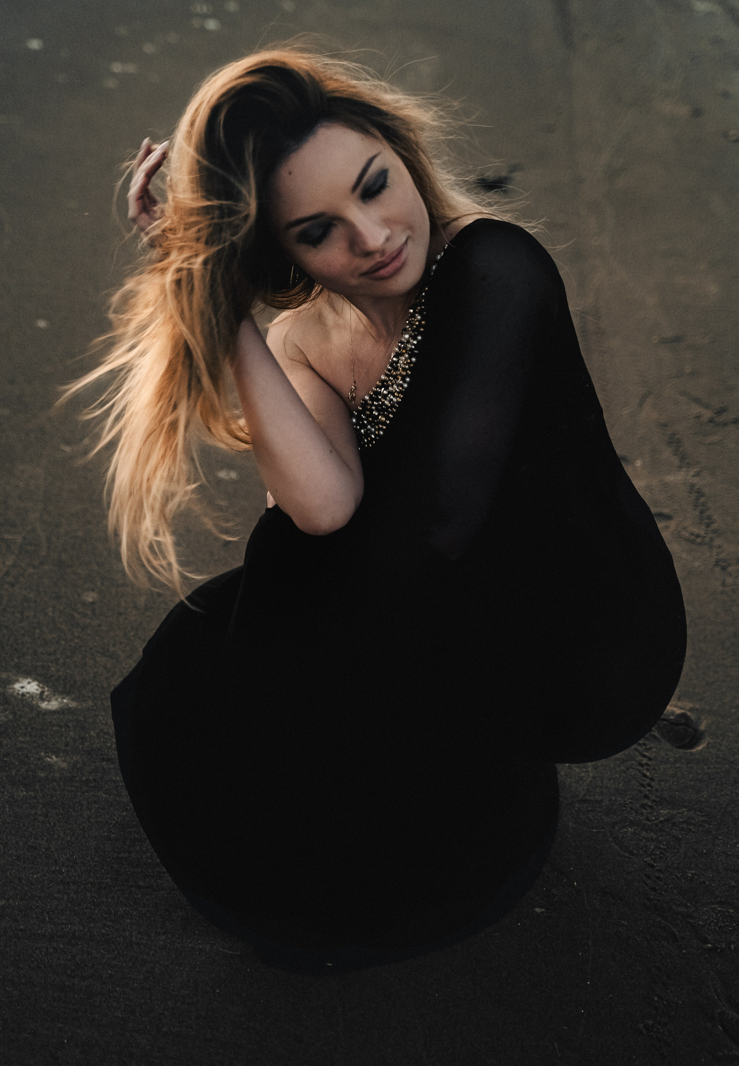 Динара SOLO b e a c h. Контент фотограф в Москве Кулич Настя