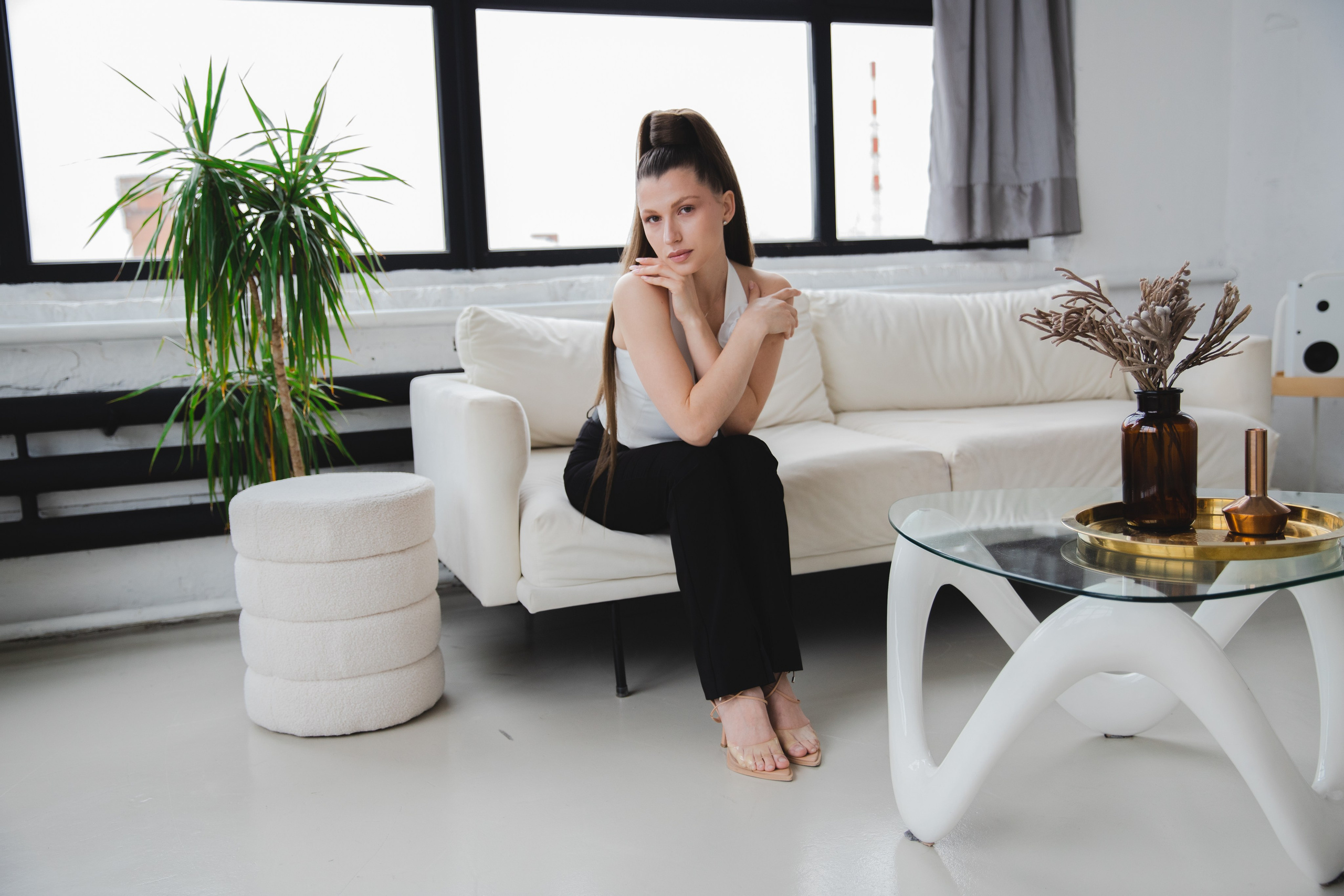 ИРИНА.ФОТОСЕССИЯ В СТУДИИ. Портретный фотограф в Краснодаре Надежда Елынко