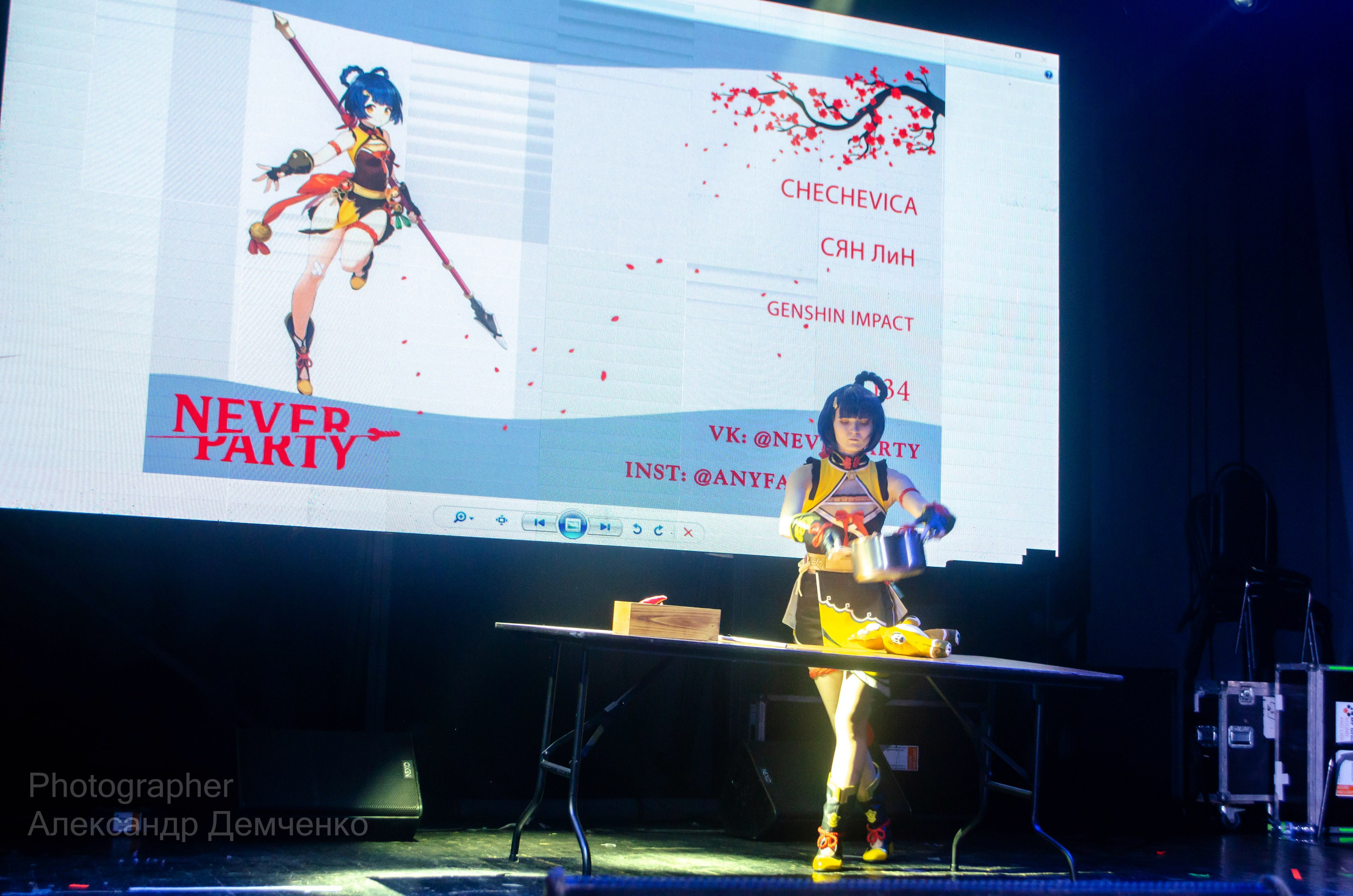 Фотосессия на фестивале косплея Never Party 3.0 в Москва
