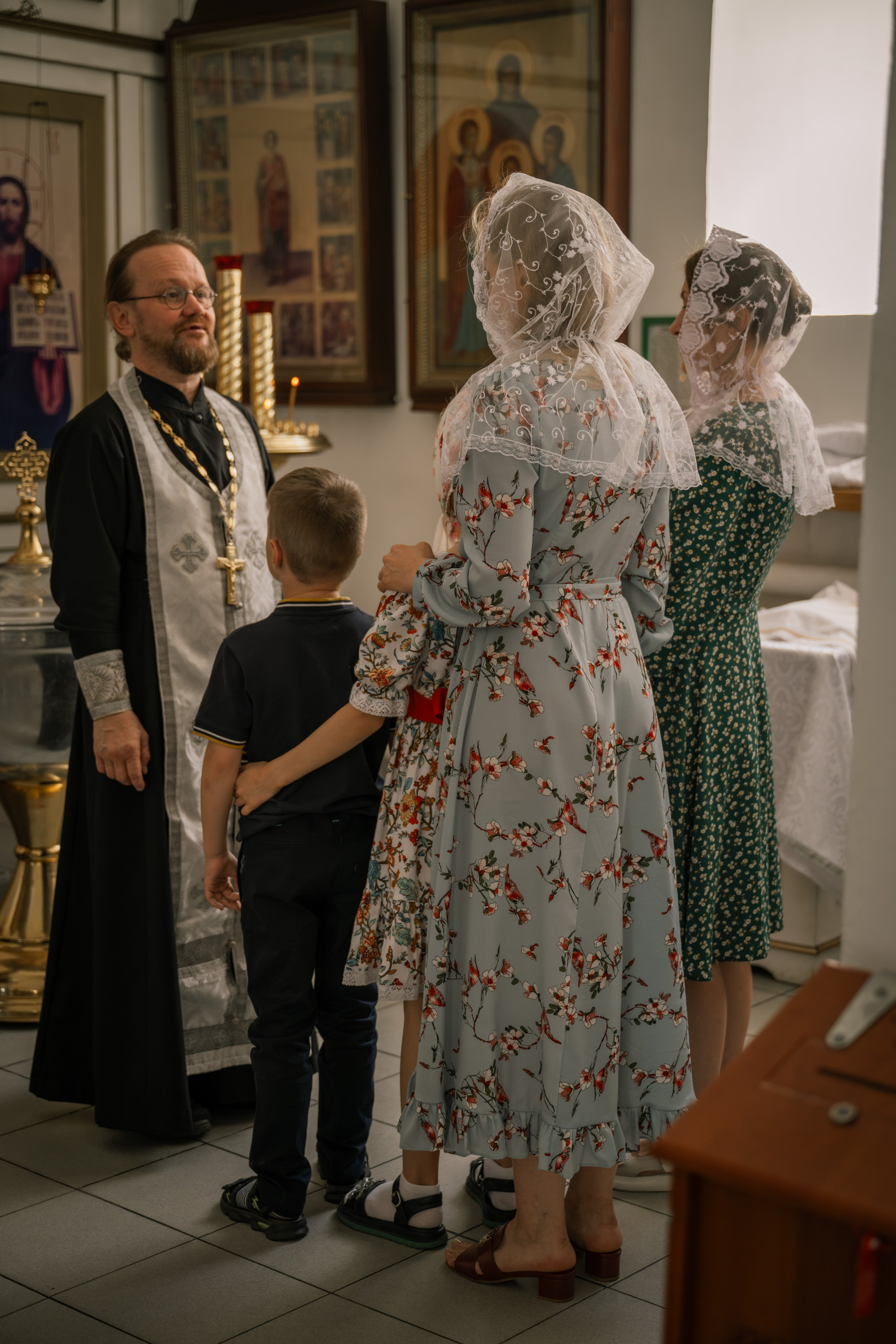 Крещение. Детский и семейный фотограф в Санкт-Петербурге и Ярославле Павлова Гал