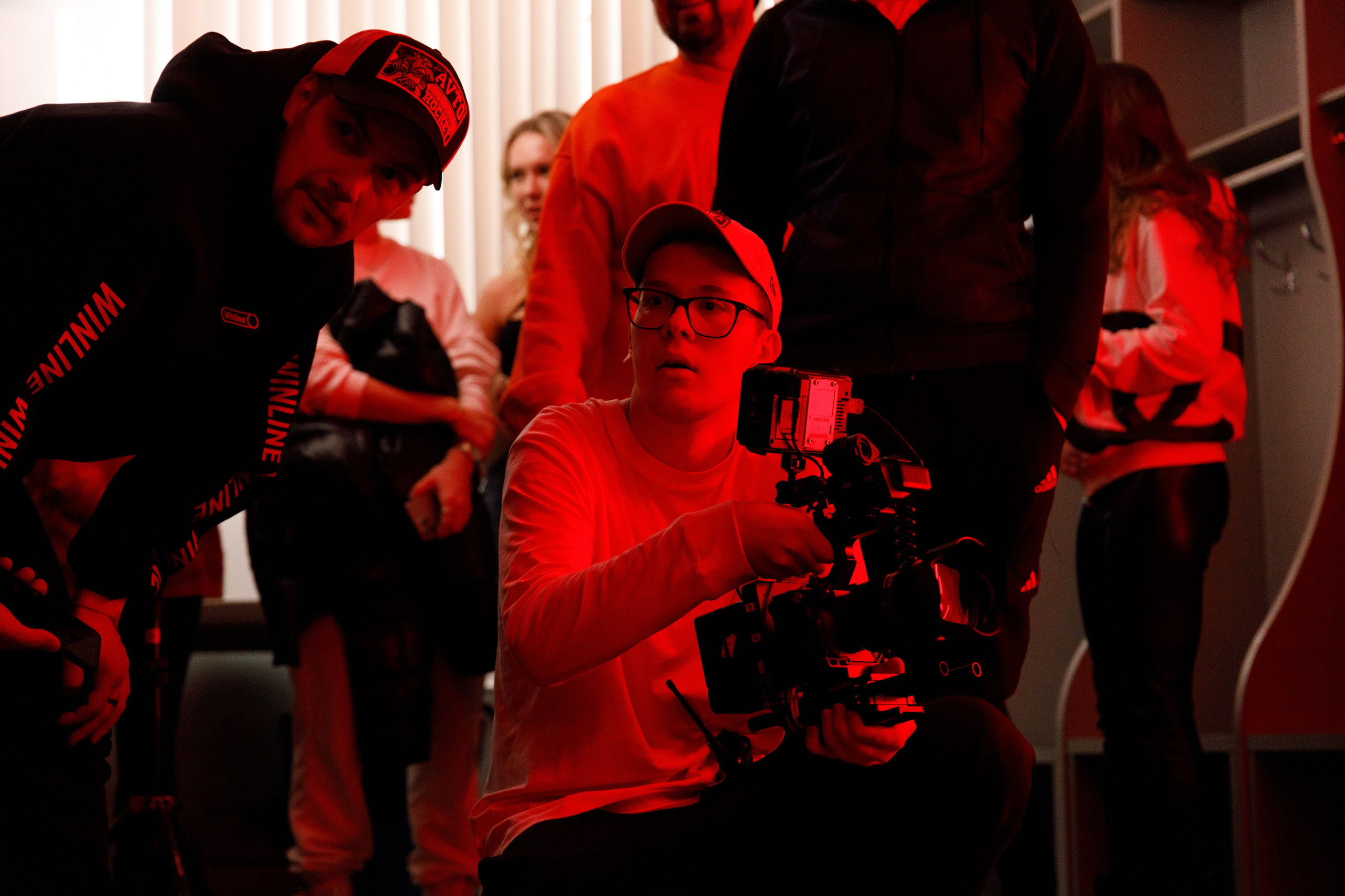 Бэкстейж съемки для Winline. Фотограф в Екатеринбурге Андрей Медведко