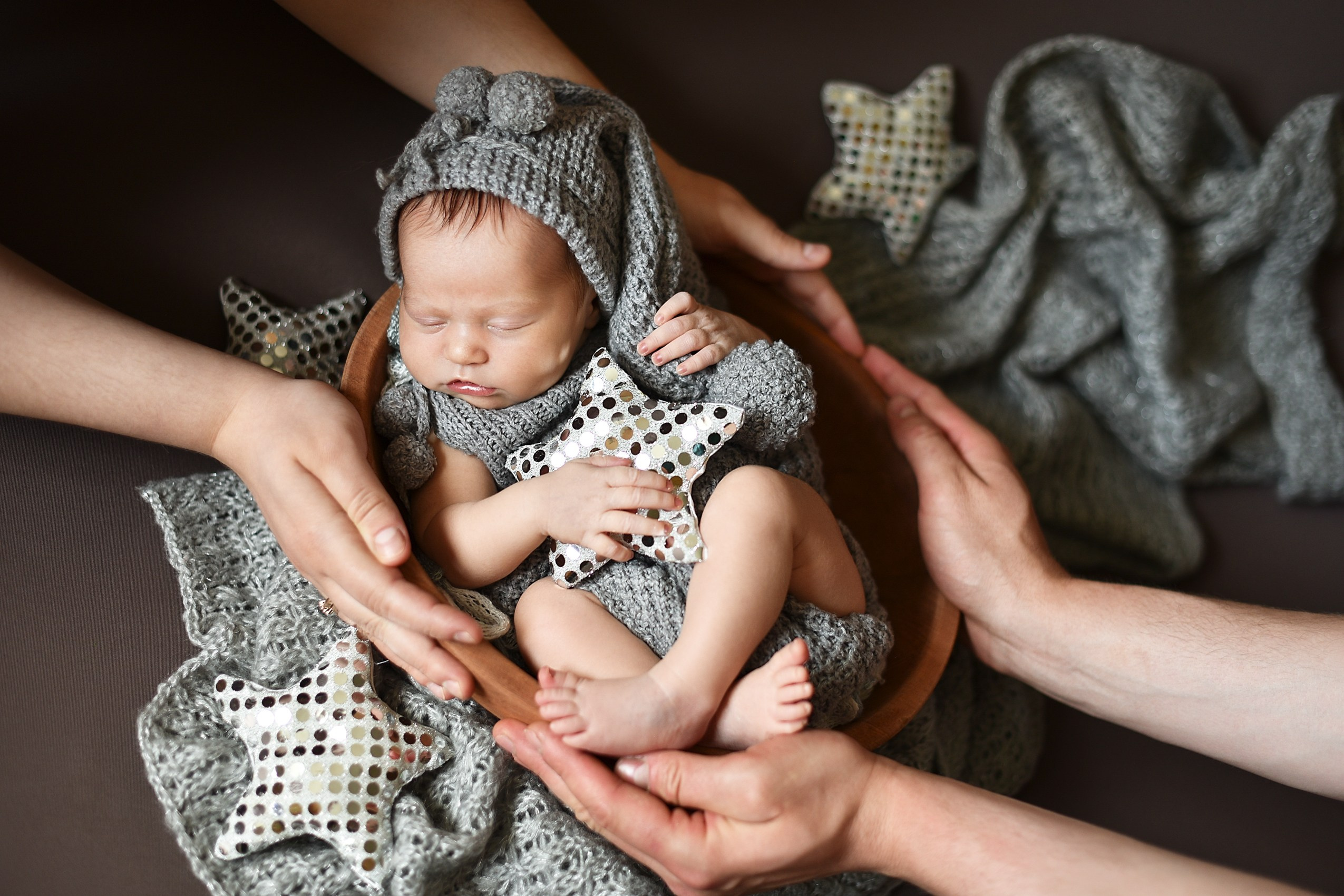 Марьяна 7 дней. Фотограф беременности и новорожденных малышей Анастасия Никитина