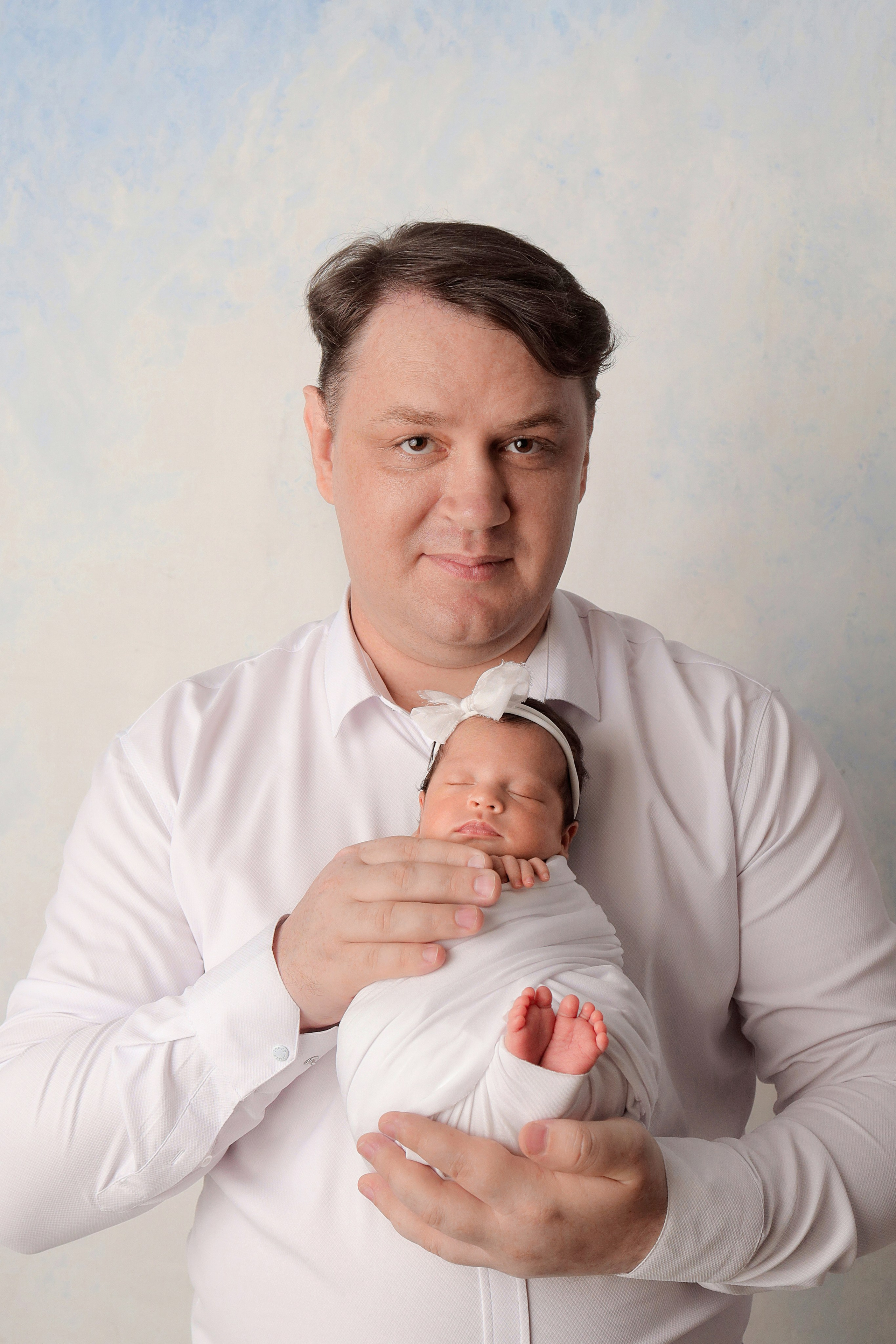 Лизонька, 25 дней. Фотограф новорожденных в Новокузнецке Анна Горошникова