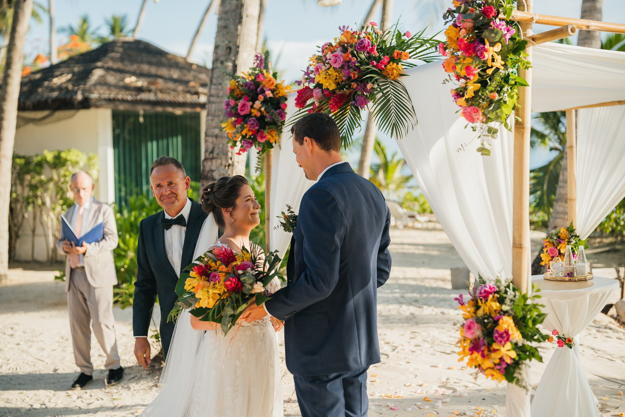 Louisa & Sascha 18.04.2025. Mariage à Koh Samui, en Thaïlande. Whatsapp: +66 94 3 650 301