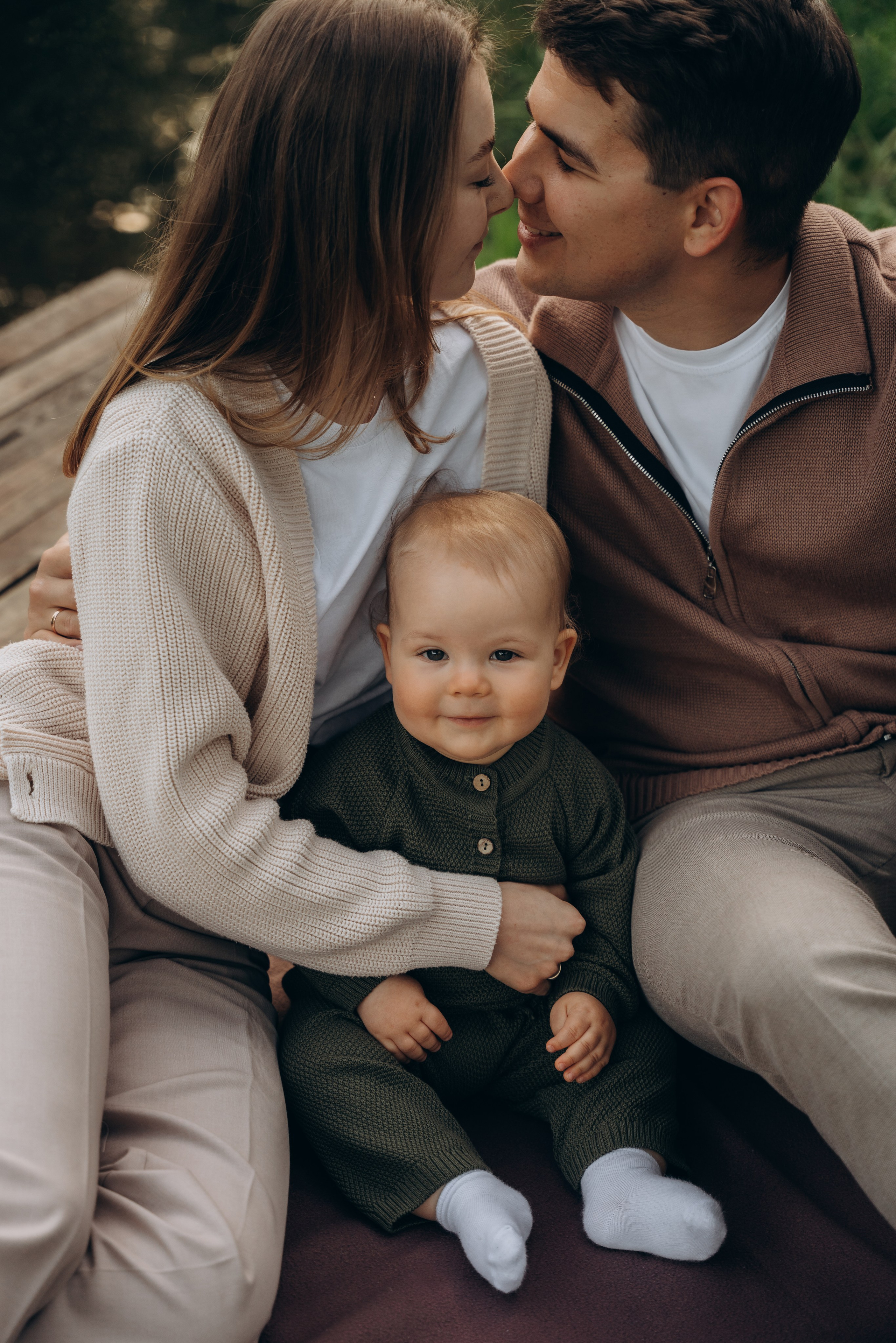 Лена, Костя, Елисей. Фотограф Мария Миллс | Минск