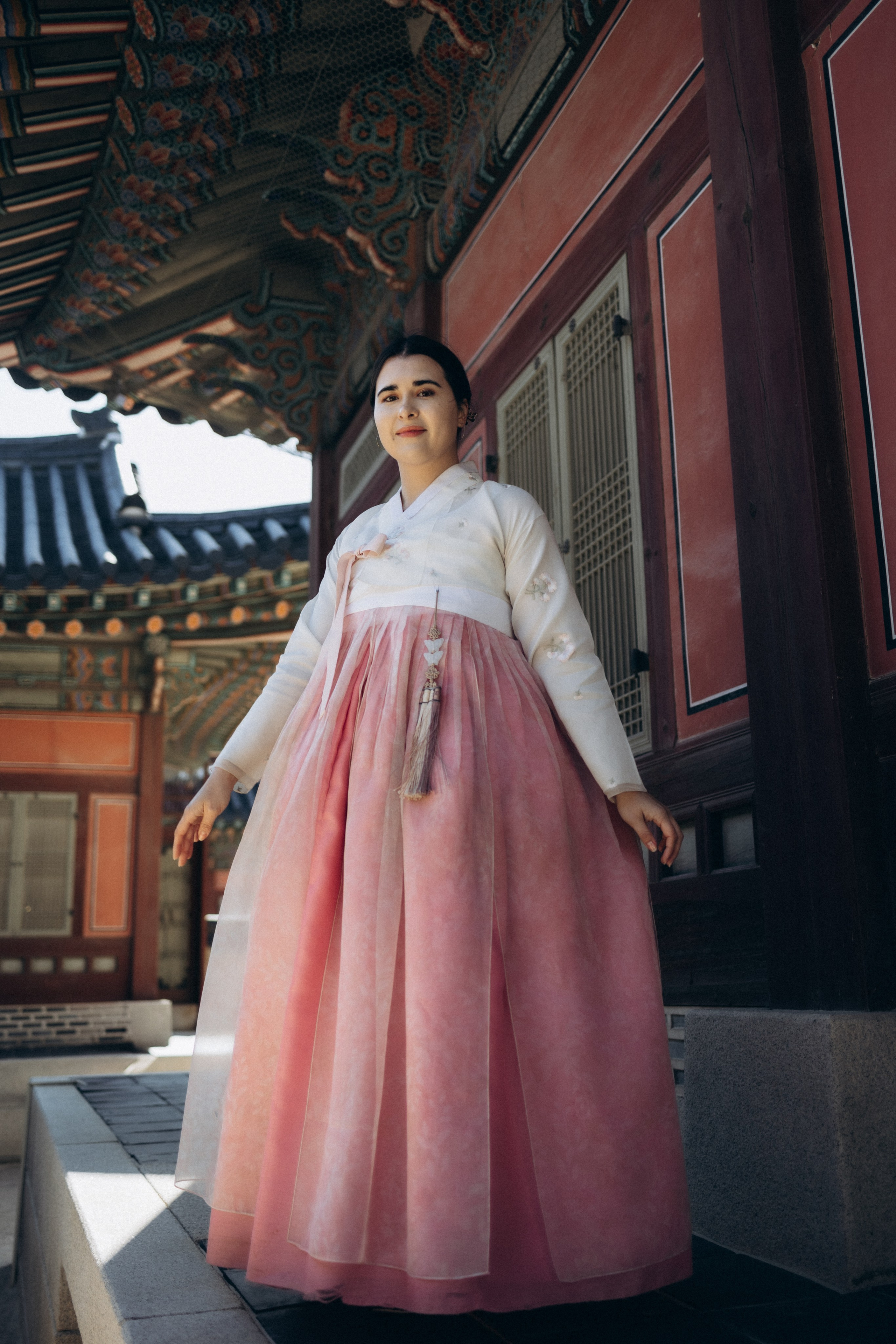 Фотосессия Маши и Саши в ханбоках. Фотограф Артем Бросов в Санкт-Петербурге и Дубае