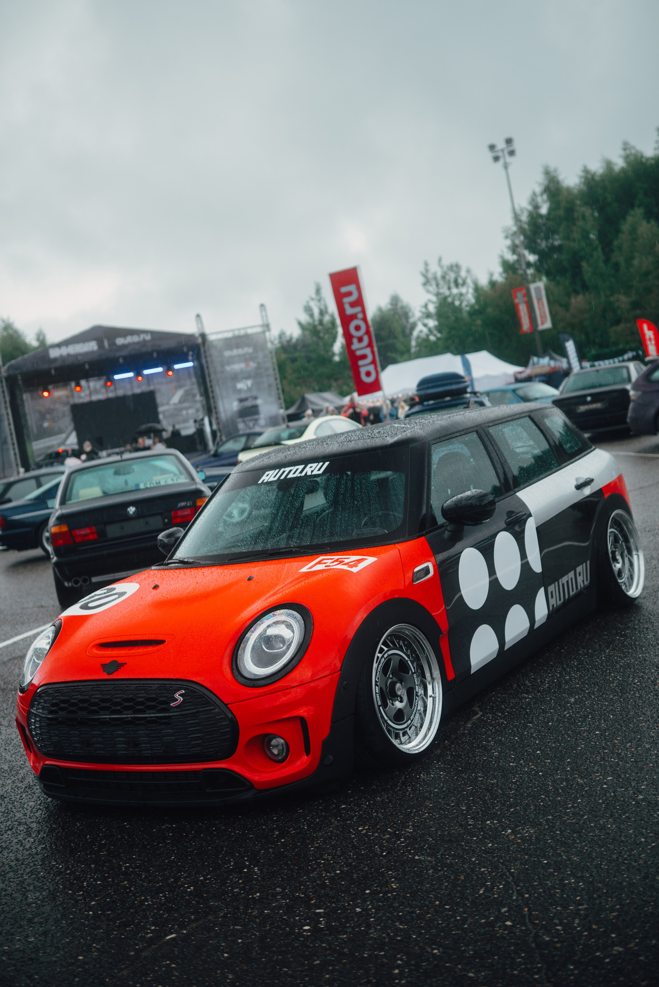 Mini Clubman Auto.ru & Resource Stickers. DeLorein