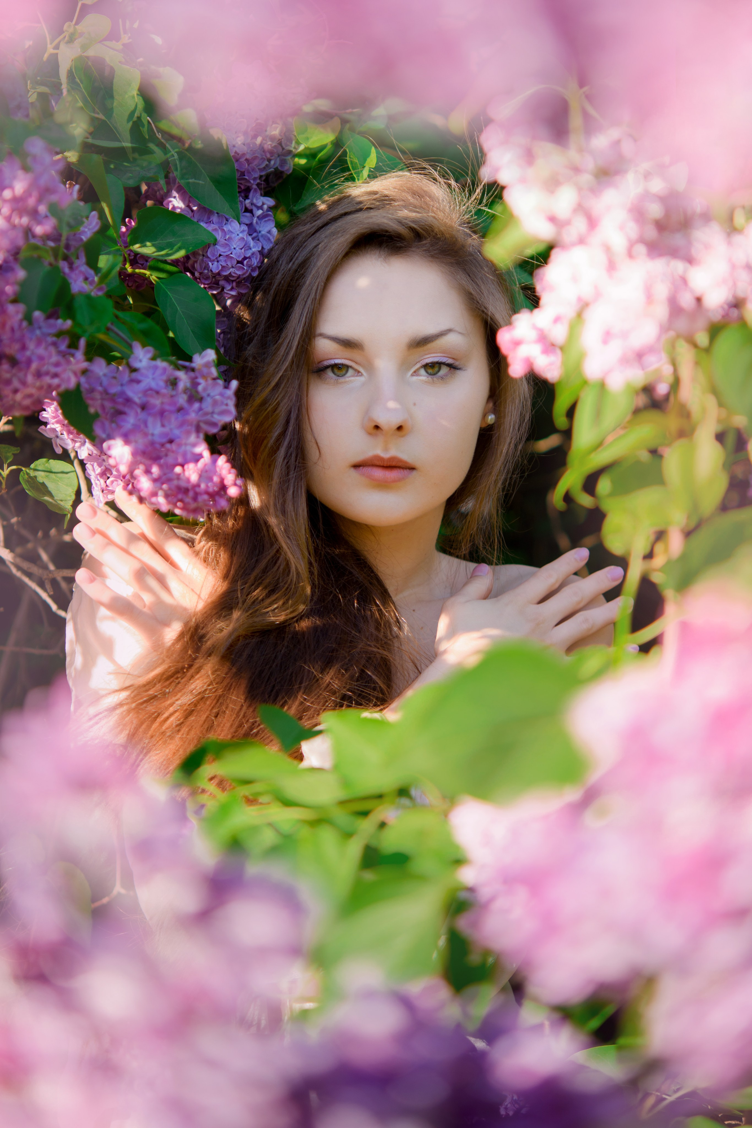 Фотосессия в сиреневом саду. Главная