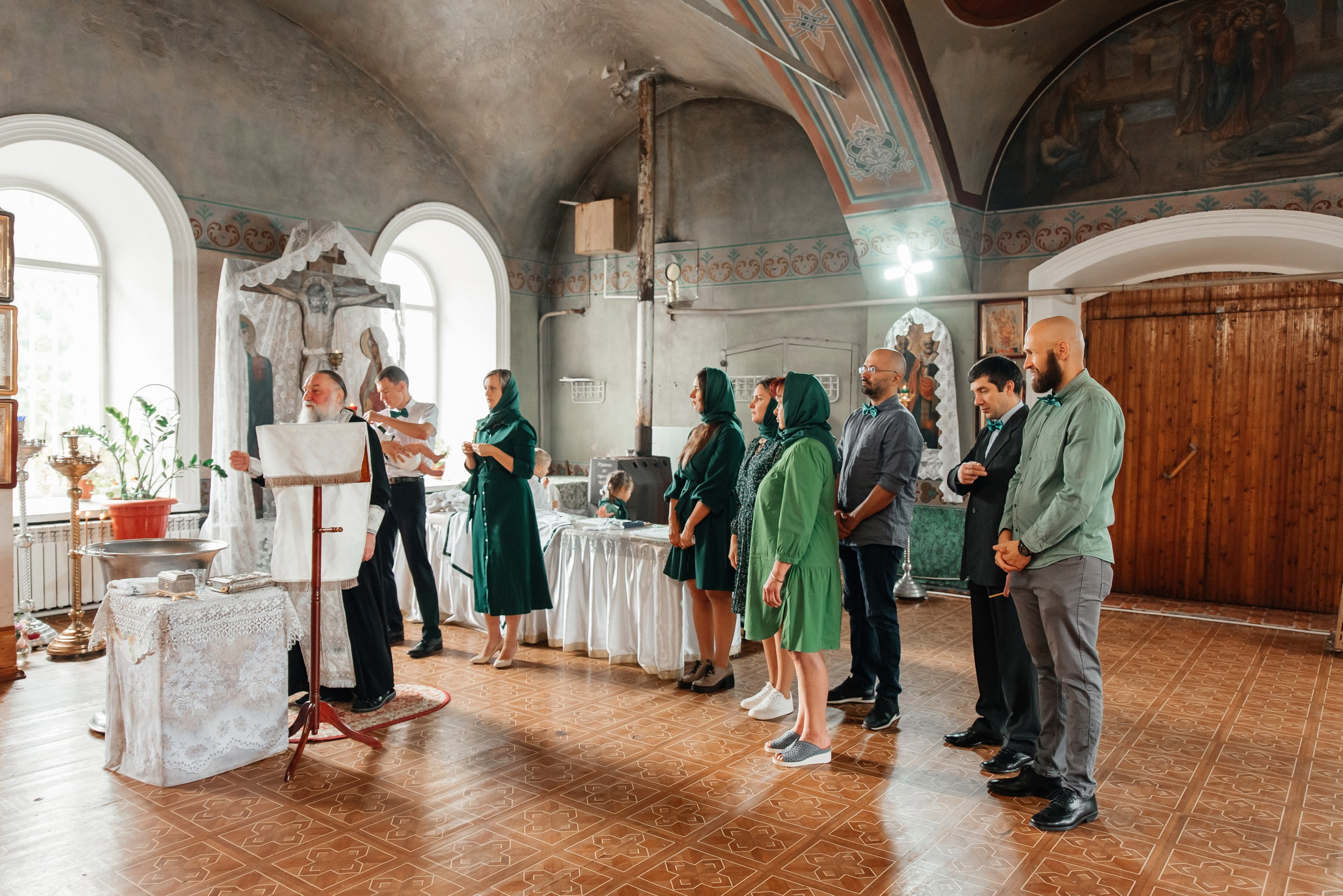 Крещение Георгия. Свадебный и семейный фотограф в Туле Анастасия Чаликова