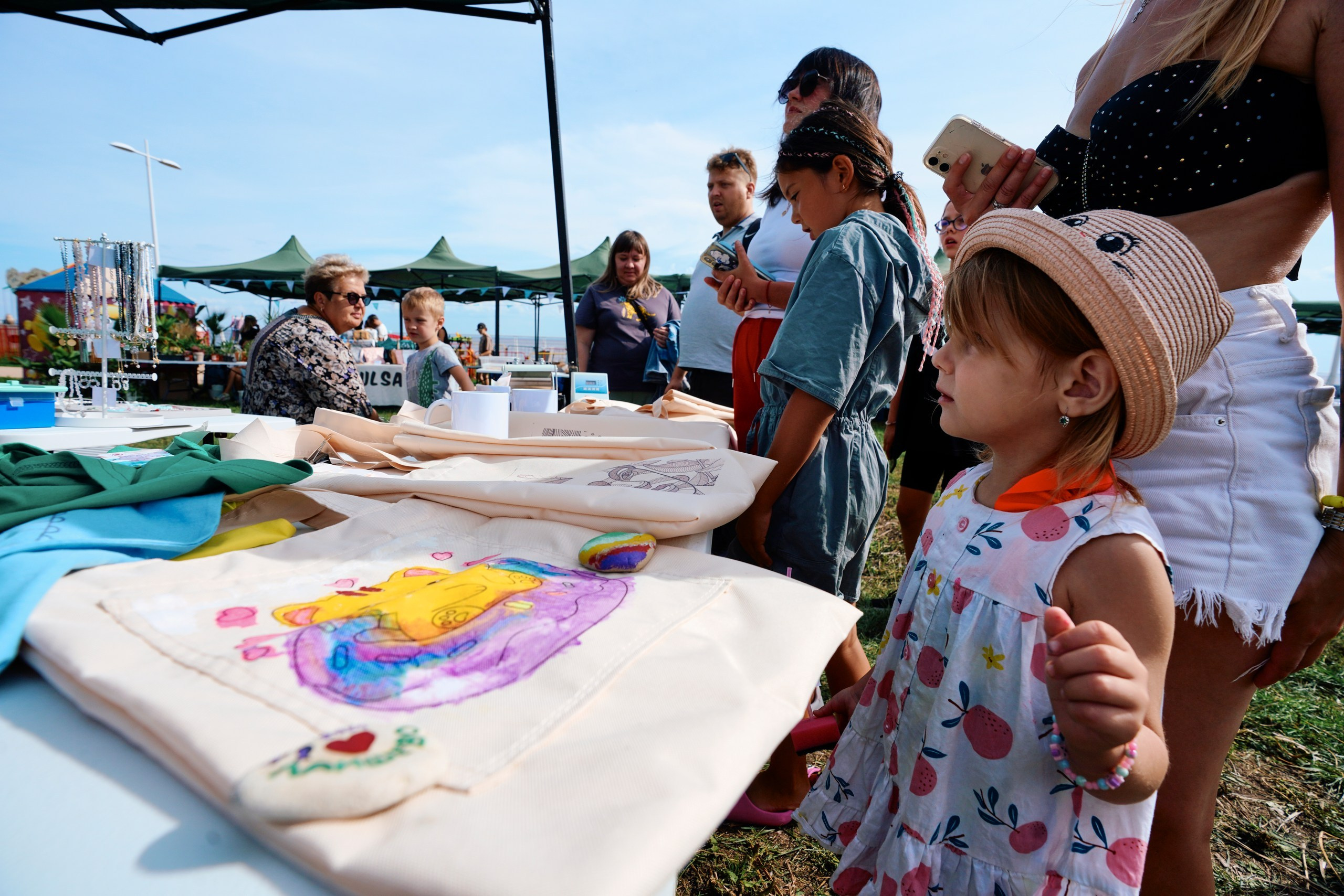 Пляжный маркет 2024, г. Лаишево. Фотограф Казань